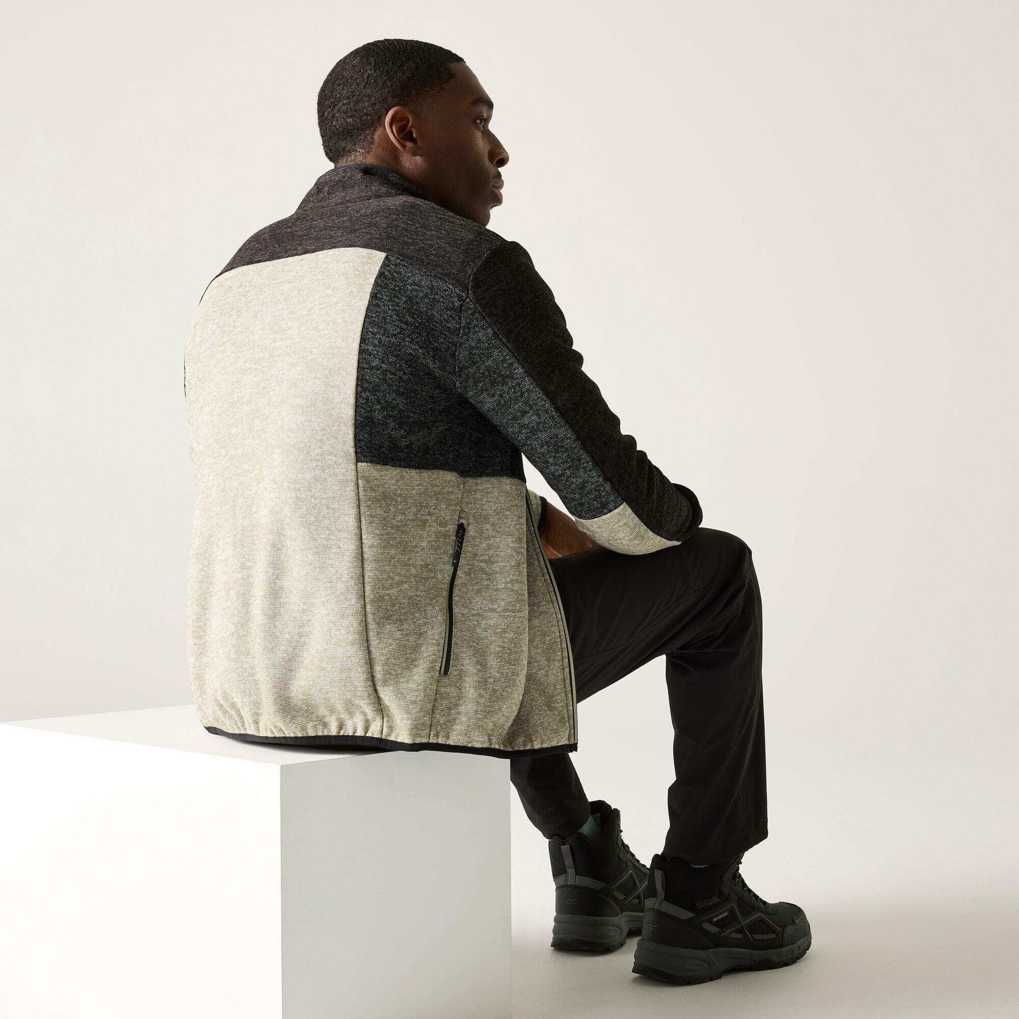 Polaire Elram à fermeture éclair intégrale et blocs de couleurs pour homme 2/5