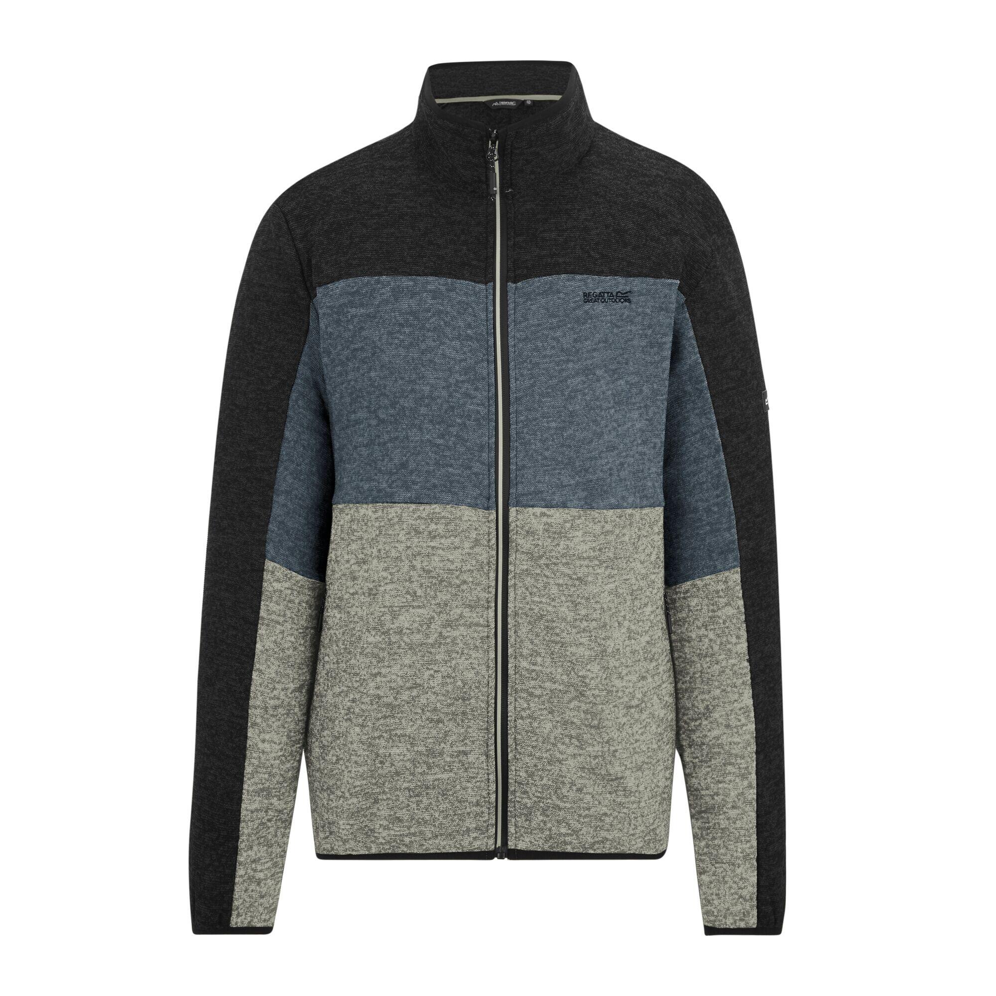 Polaire Elram à fermeture éclair intégrale et blocs de couleurs pour homme 5/5