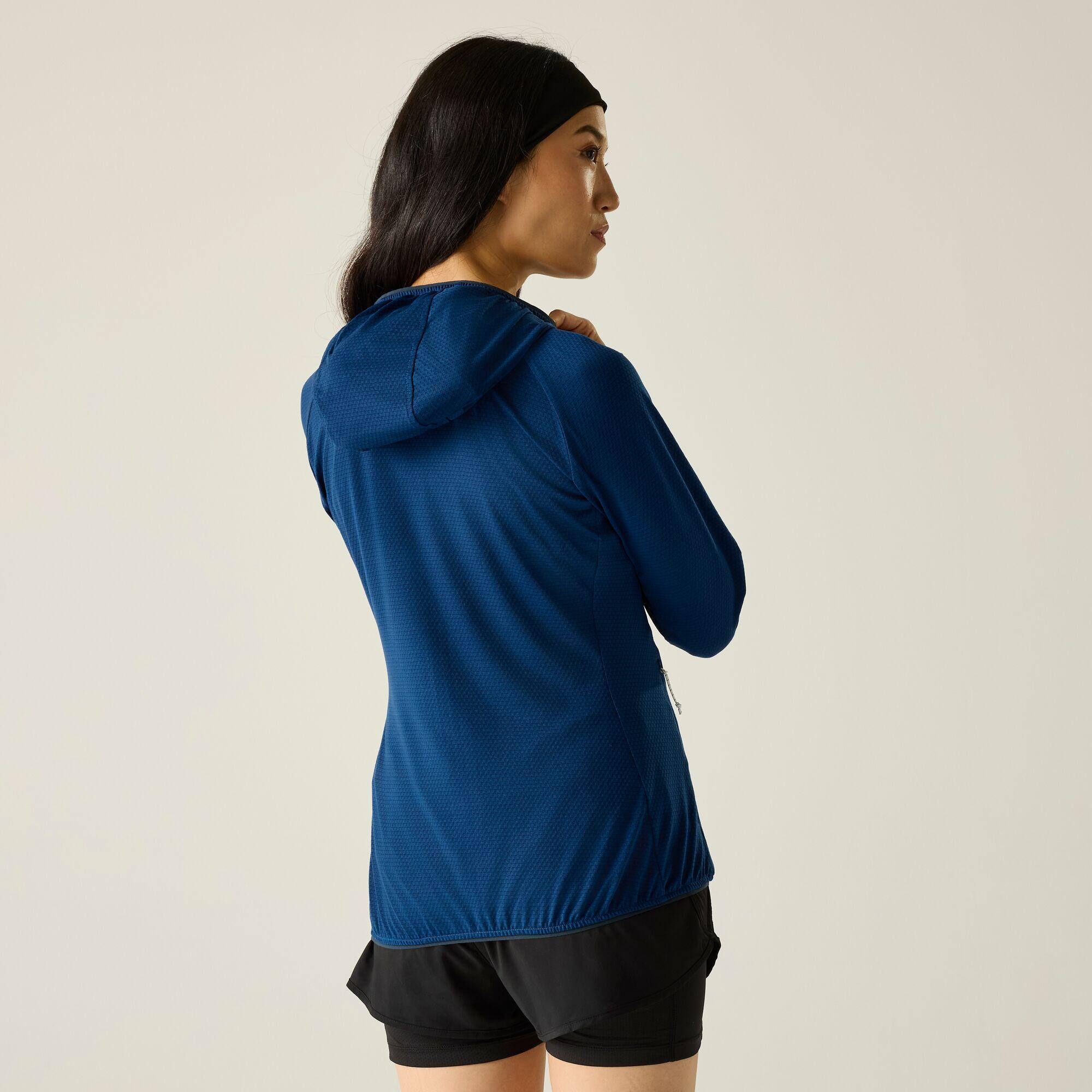Huntdale fleecevest met capuchon en volledige ritssluiting voor dames 2/5