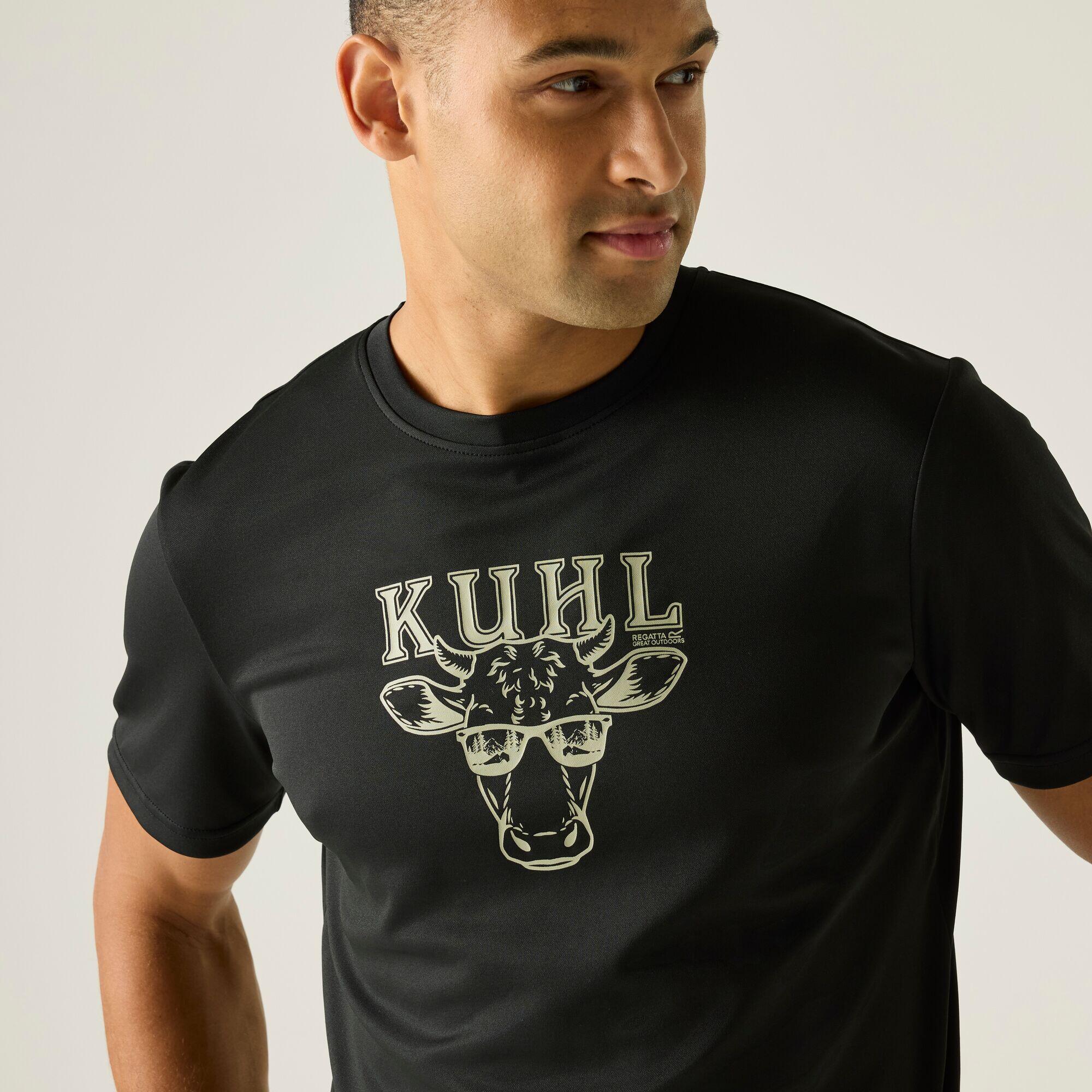 T-shirt à manches courtes pour homme Fingal avec slogan 4/5