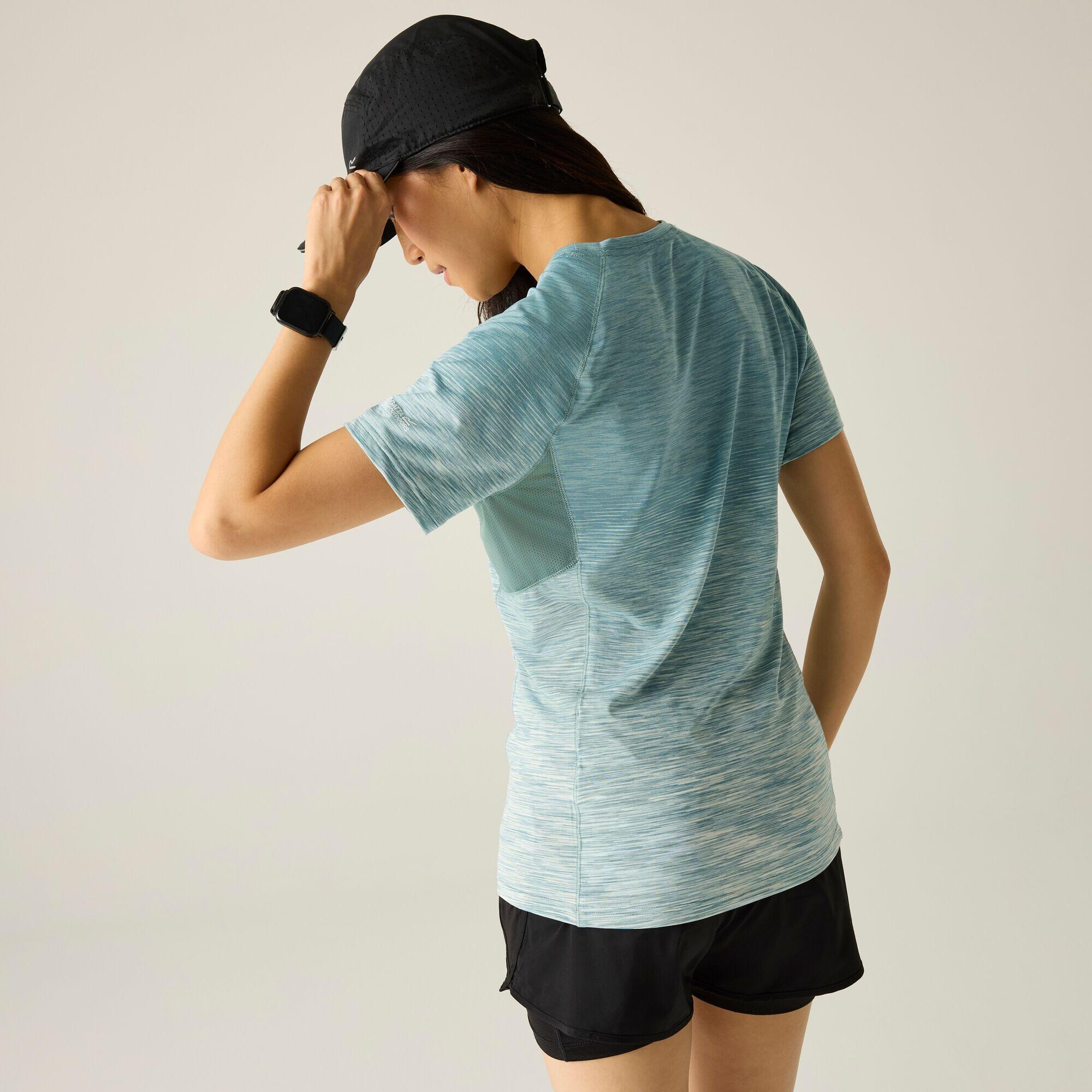 T-shirt à manches courtes Laxley II pour femme, effet chiné dégradé 2/5