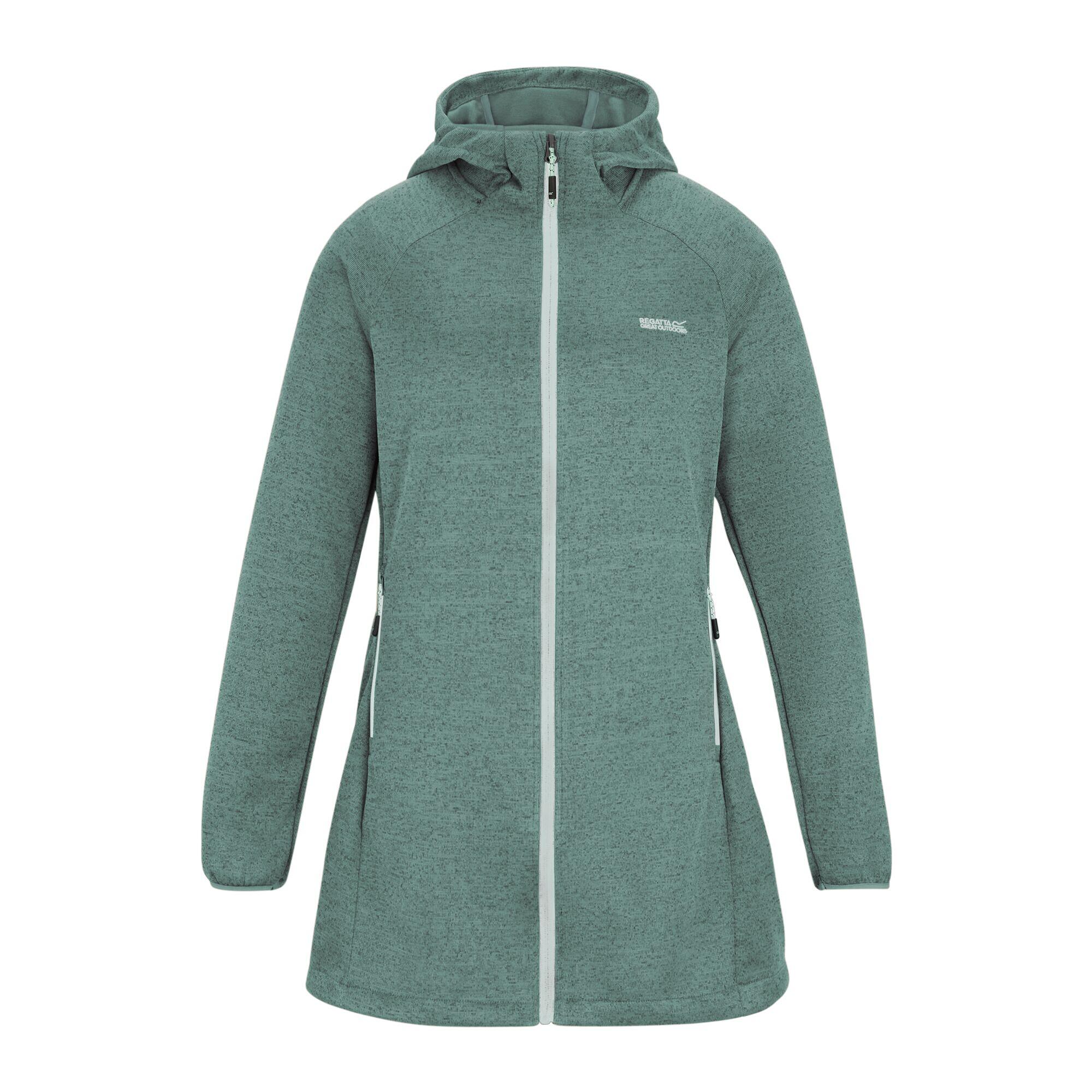 Bloomfield Long Line Fill Zip Hooded Fleece voor dames 5/7