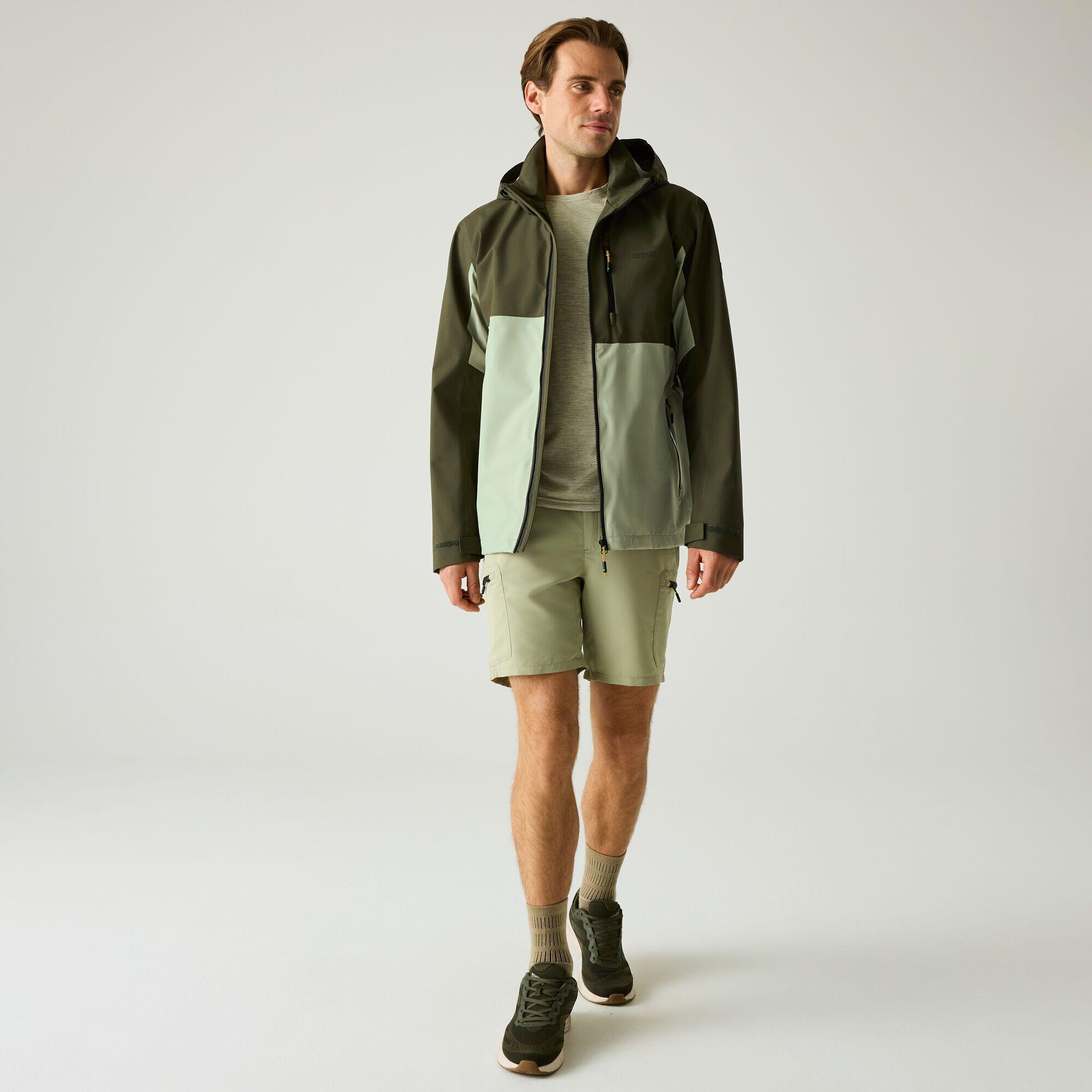 Bosfield Herren-Wanderjacke mit Kapuze und Einsätzen, wasserdicht 3/7