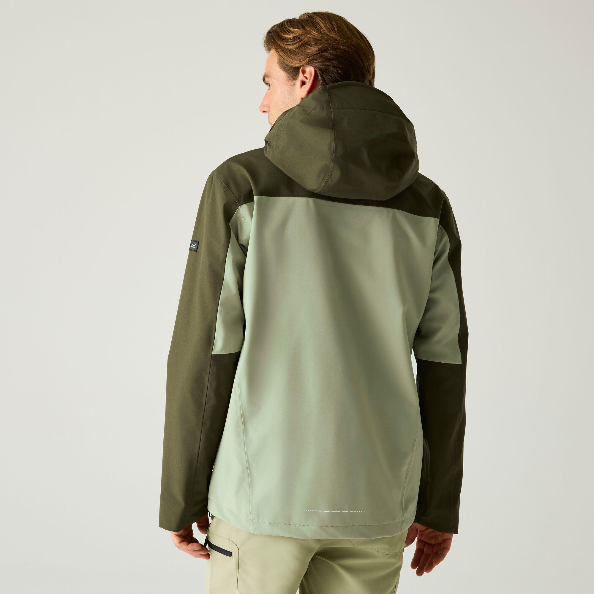 Bosfield Herren-Wanderjacke mit Kapuze und Einsätzen, wasserdicht 2/7