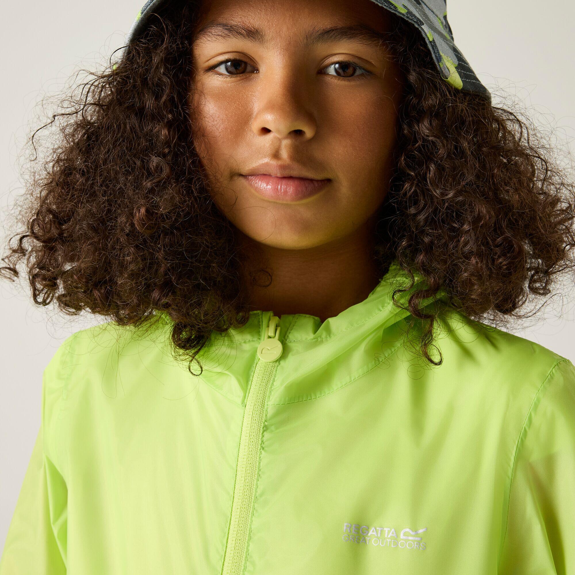 Chaqueta niño senderismo Impermeable Regatta Pack It Jacket 5/7