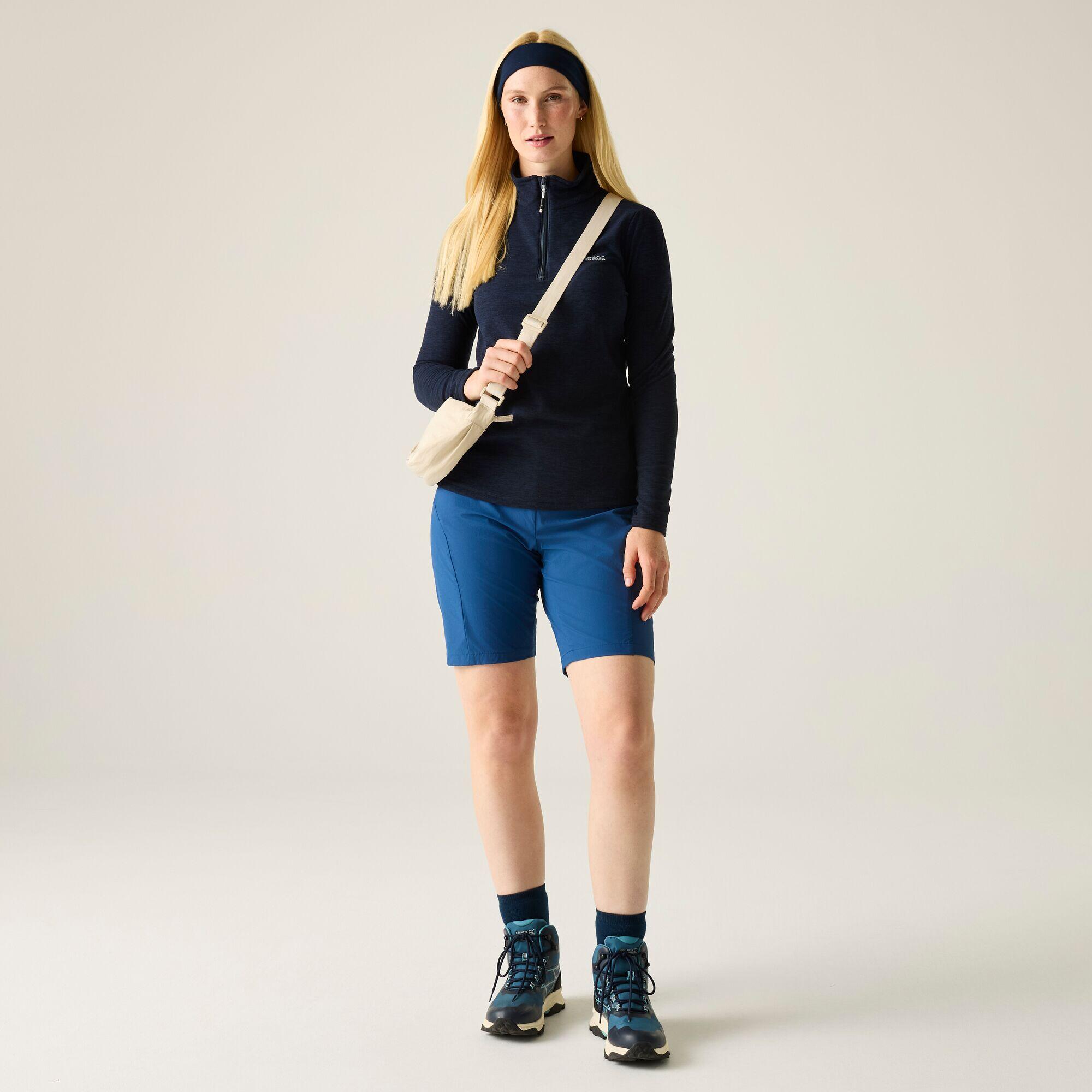Sweethart Marl Fleece met halve rits voor dames 3/5