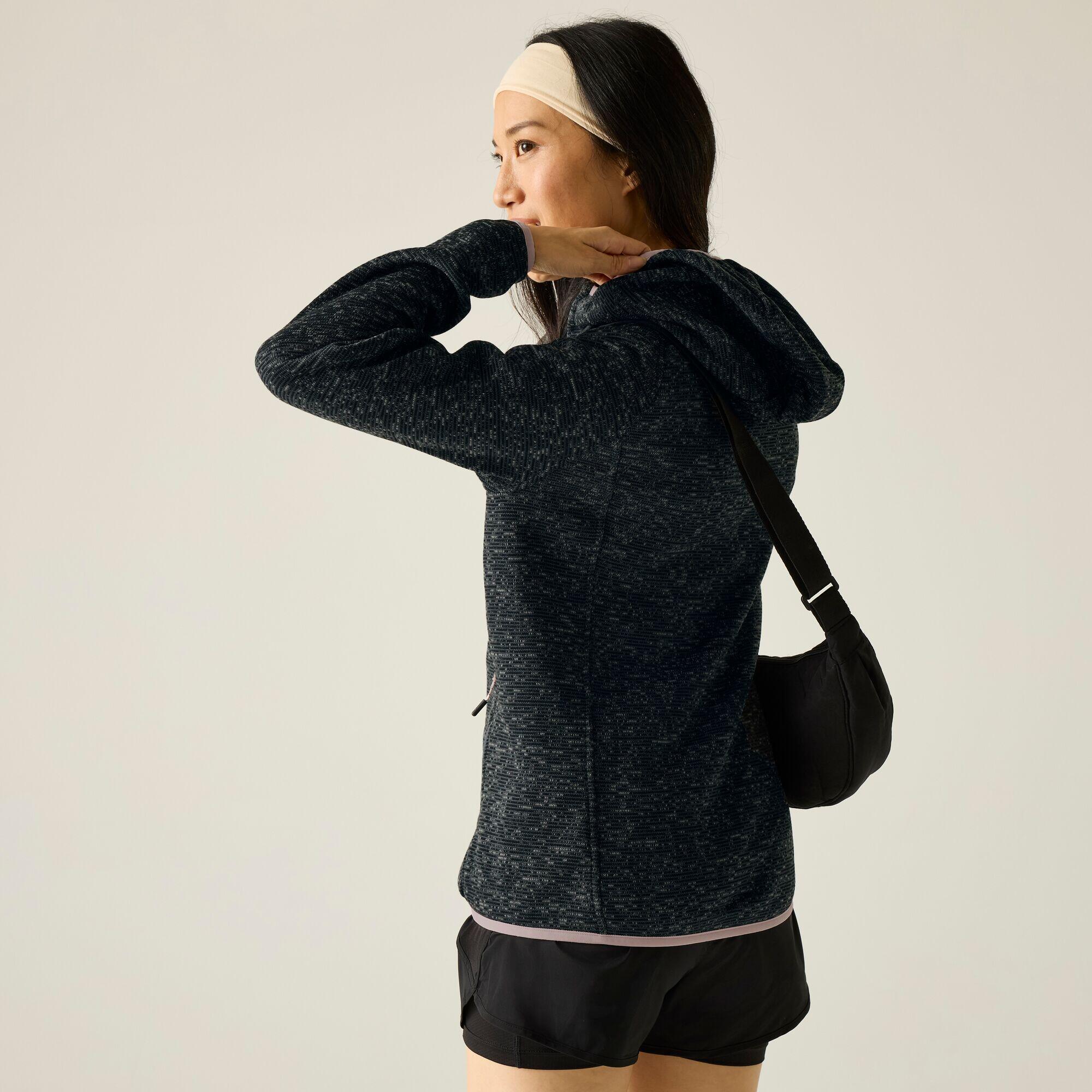 Newhill Leichtes Fleece mit Kapuze und durchgehendem Reißverschluss für Damen 2/6
