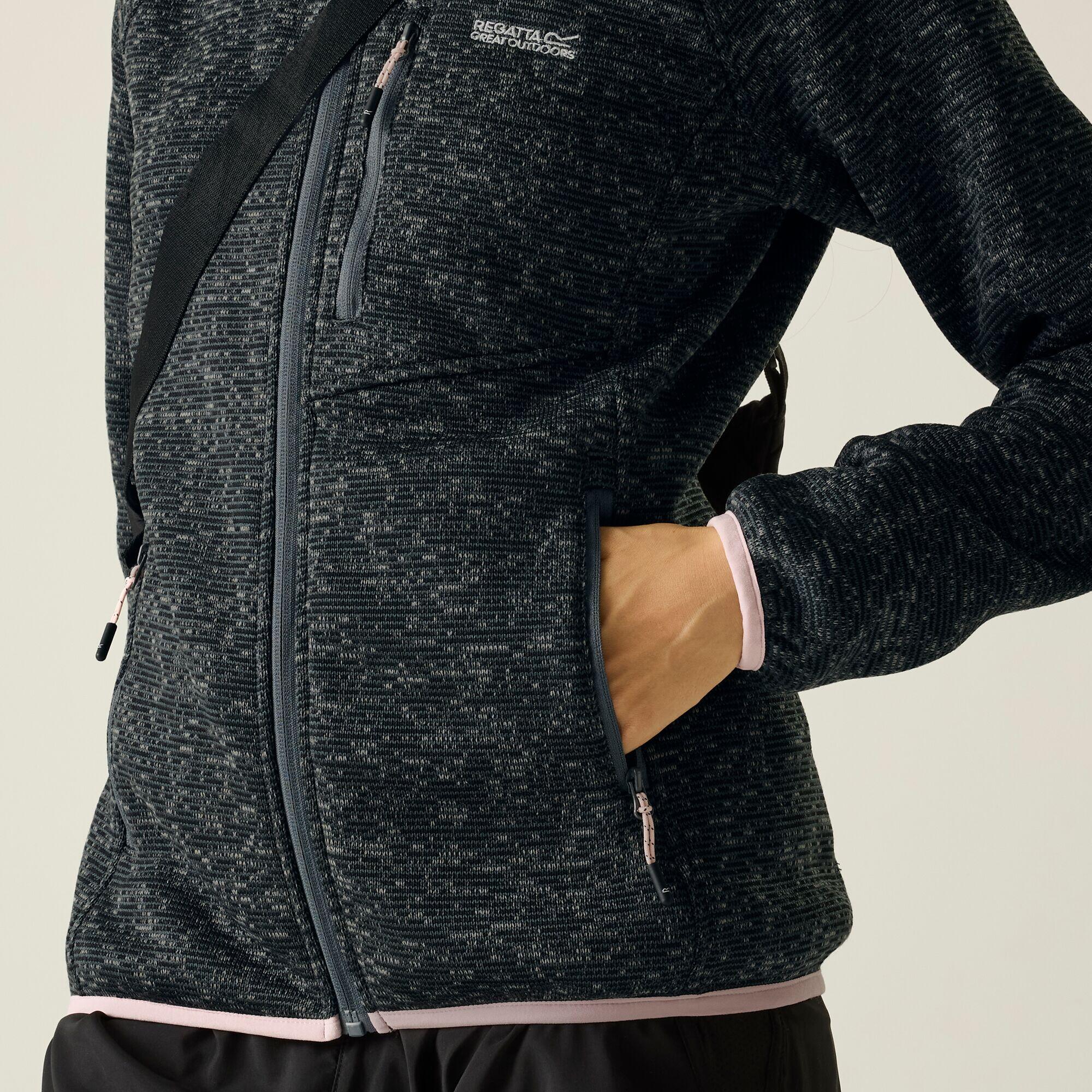 Newhill Leichtes Fleece mit Kapuze und durchgehendem Reißverschluss für Damen 4/6