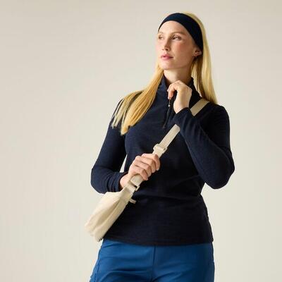 Felpa Sweethart Marl Mezza Zip Donna