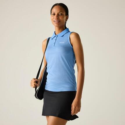 Damen Tima II Ärmelloses Poloshirt