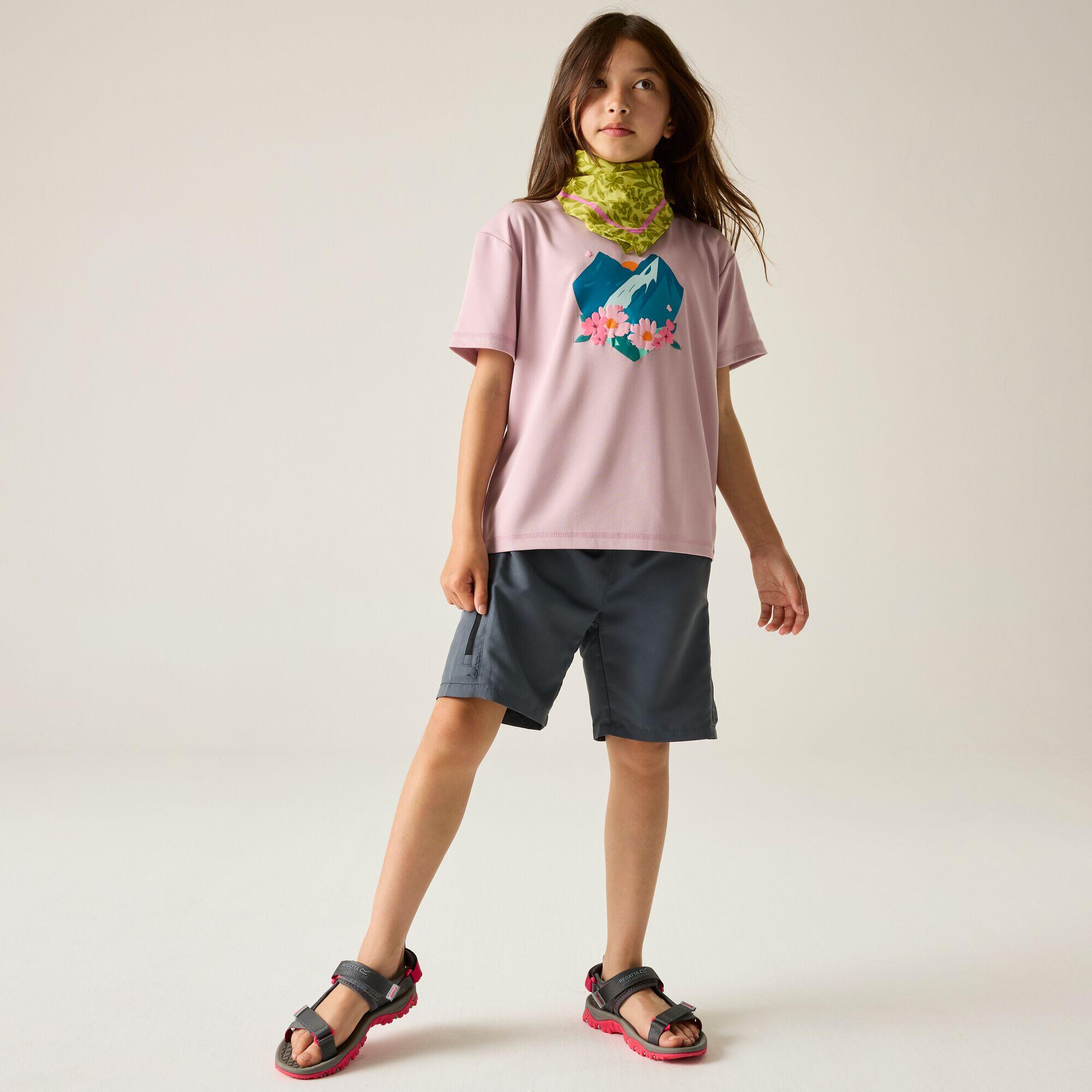Kids Aria Short Sleeved Graphic T-Shirt 3/5