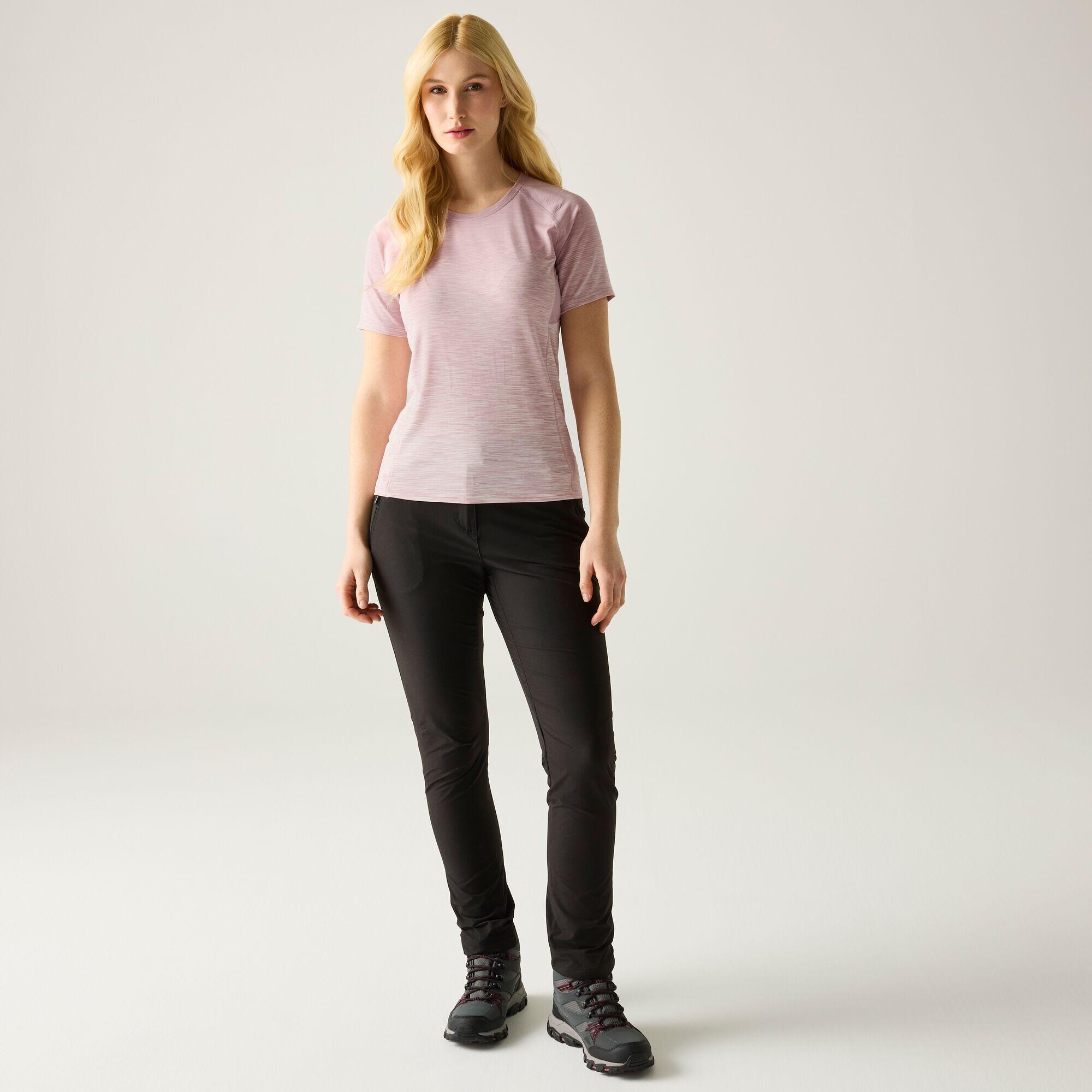 T-shirt à manches courtes Laxley II pour femme, effet chiné dégradé 3/5
