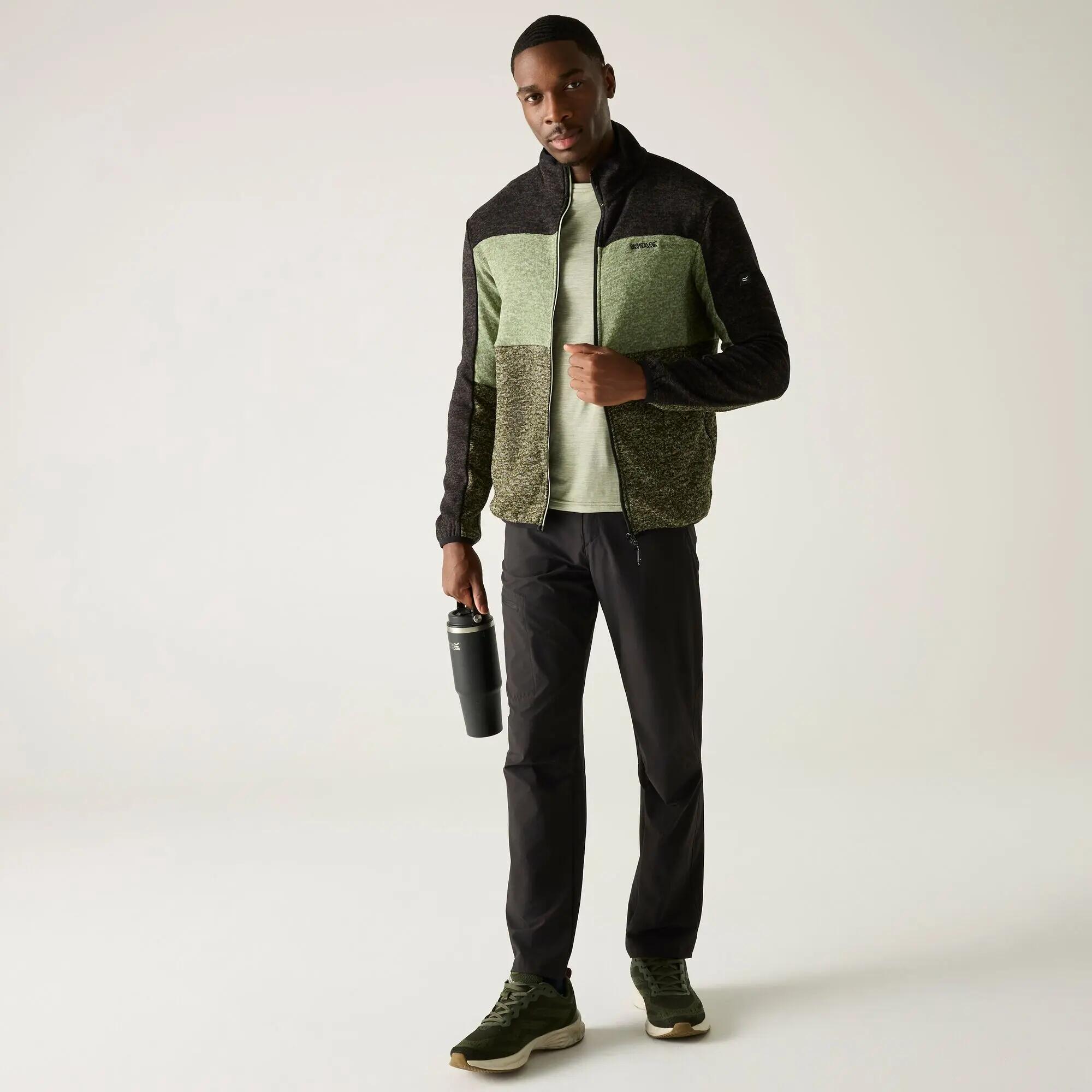 Polaire Elram à fermeture éclair intégrale et blocs de couleurs pour homme 3/5