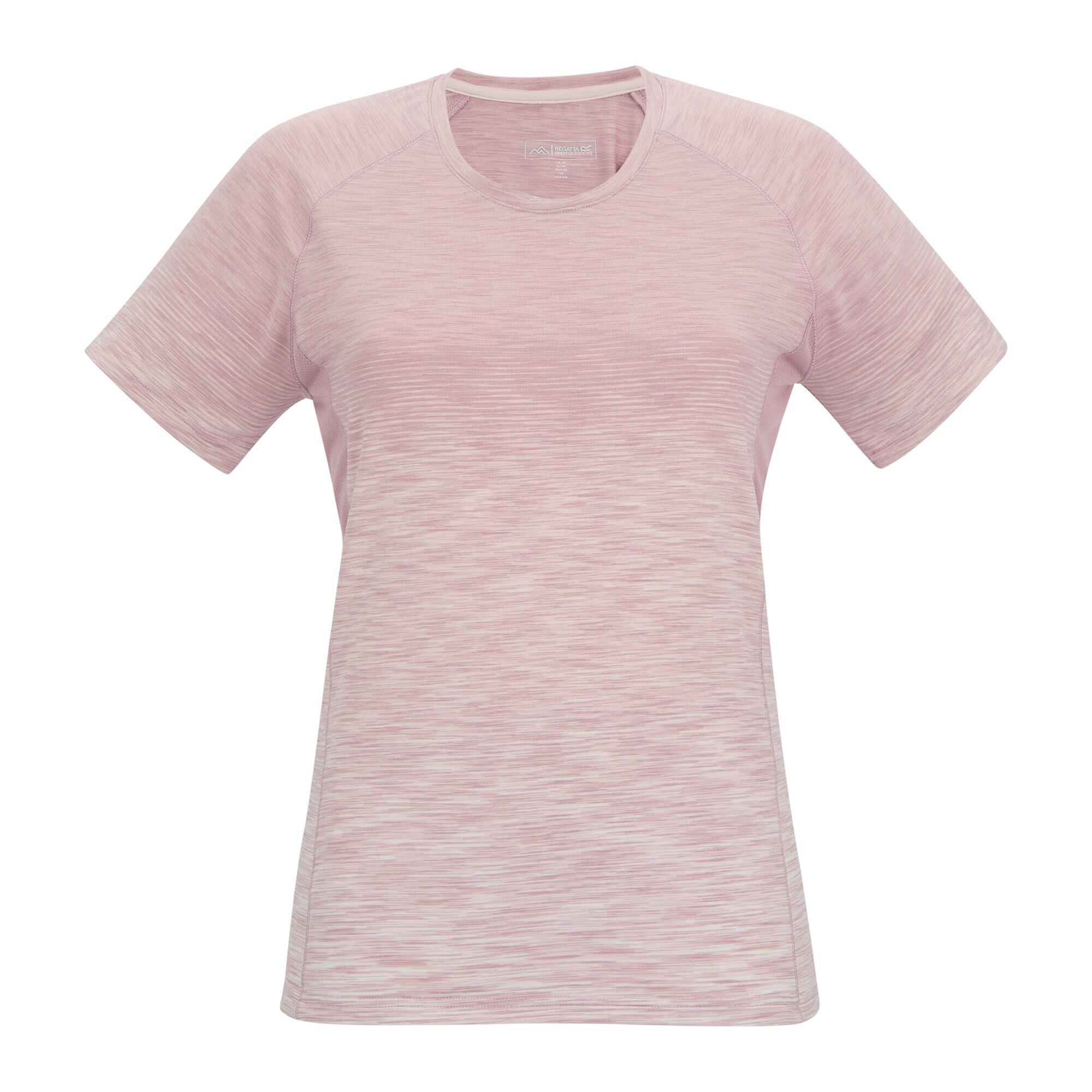 T-shirt à manches courtes Laxley II pour femme, effet chiné dégradé 5/5