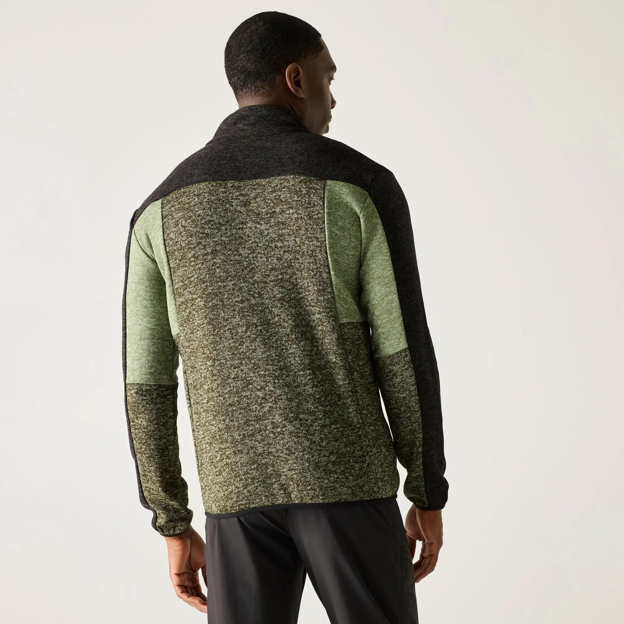 Polaire Elram à fermeture éclair intégrale et blocs de couleurs pour homme 2/5