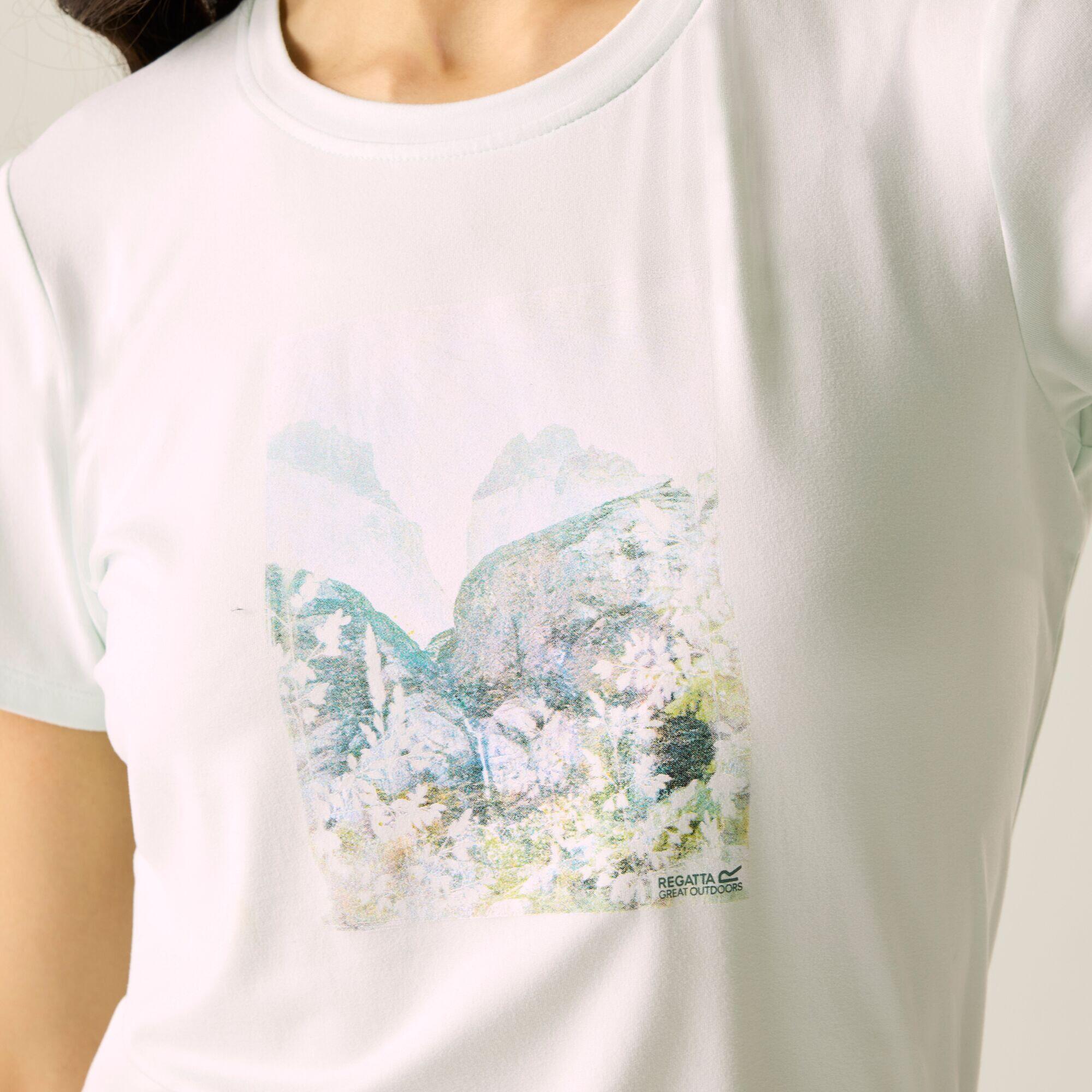 T-shirt graphique extensible à manches courtes Fingal pour femmes 4/5