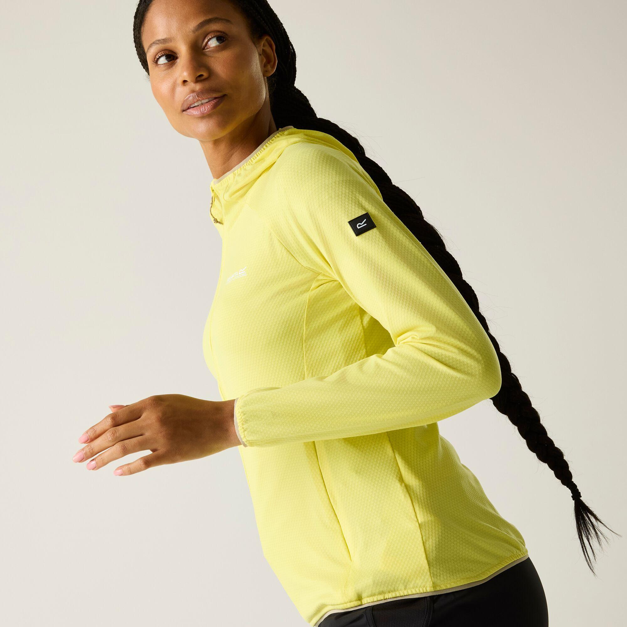 Huntdale fleecevest met capuchon en volledige ritssluiting voor dames 4/6