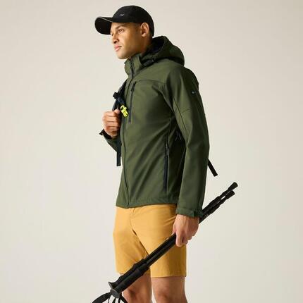 Veste softshell imperméable à capuche Arana pour homme