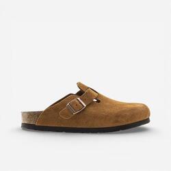 Birkenstock Boston Soft Footbed Suede Mink