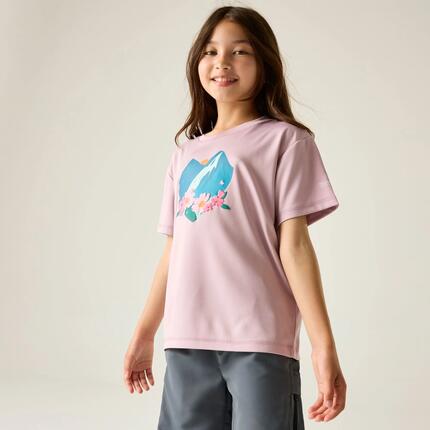 T-shirt graphique à manches courtes Aria pour enfants