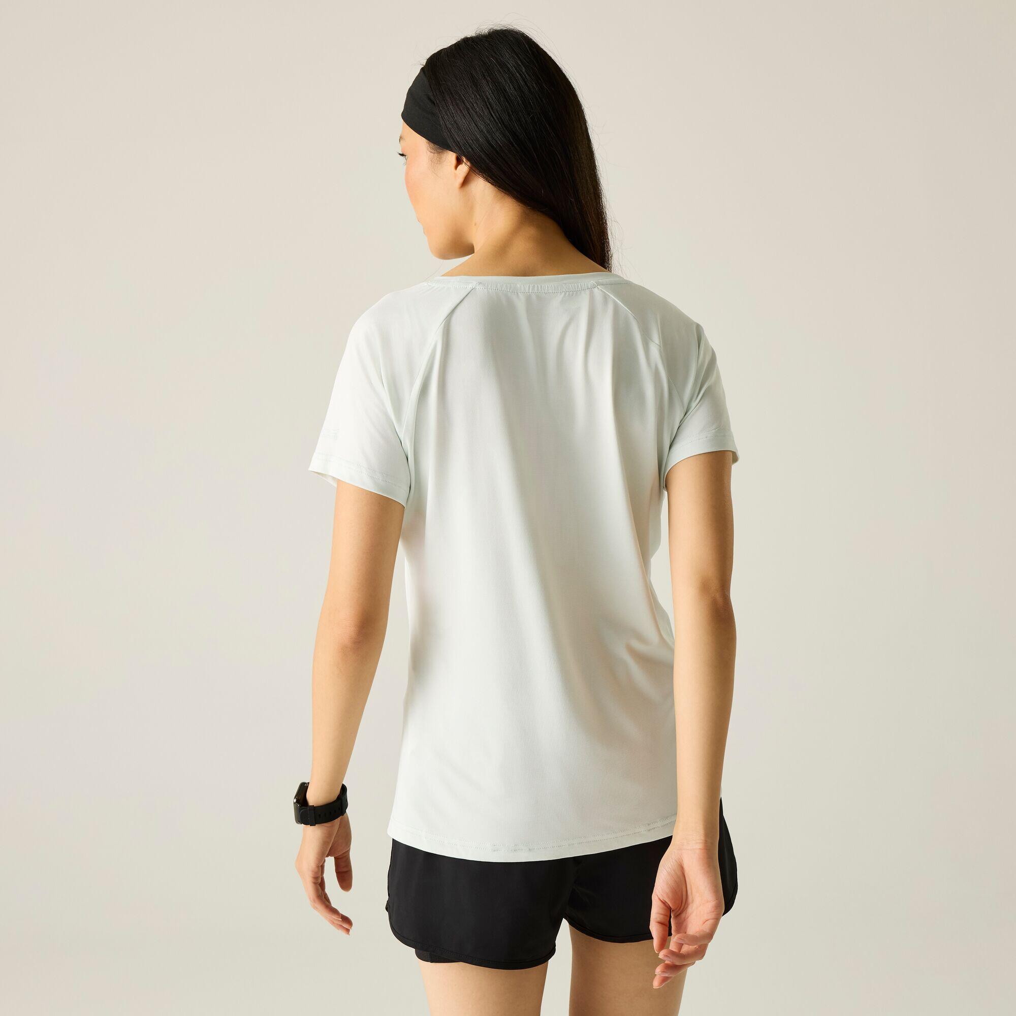 Dames Limonite T-shirt met korte mouwen en gemêleerde print 2/5