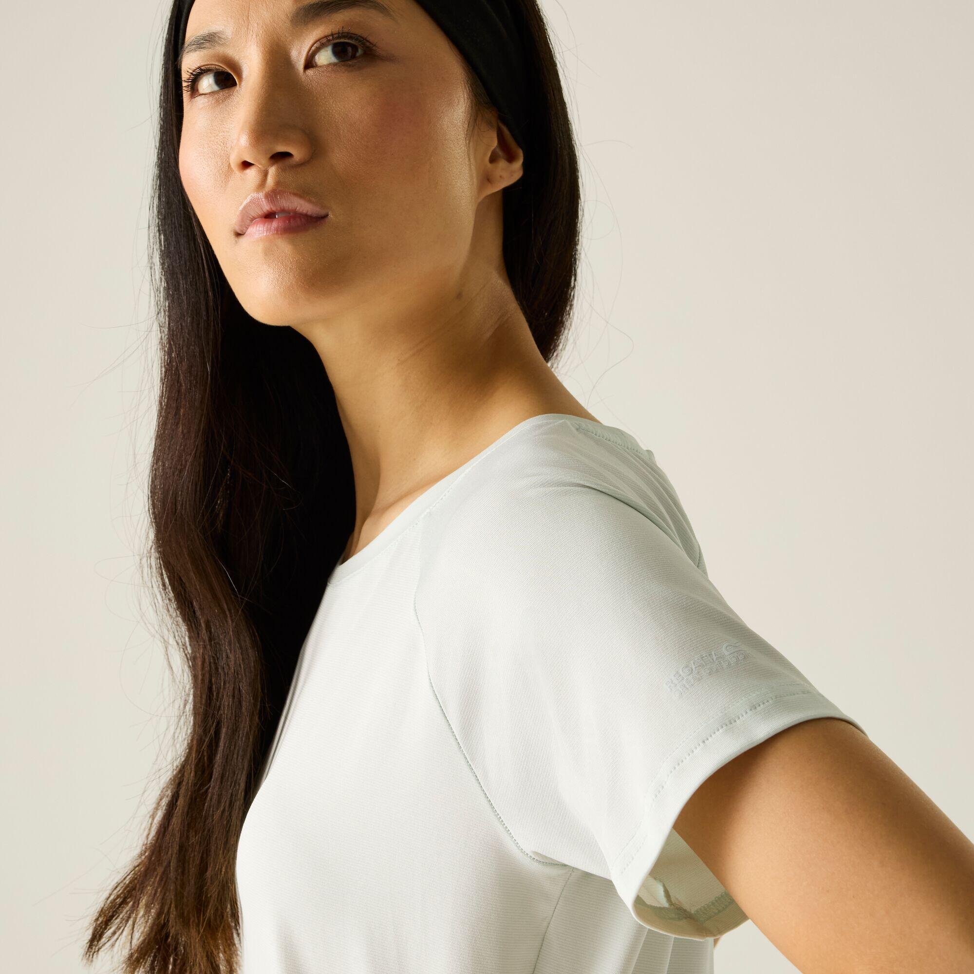Dames Limonite T-shirt met korte mouwen en gemêleerde print 4/5