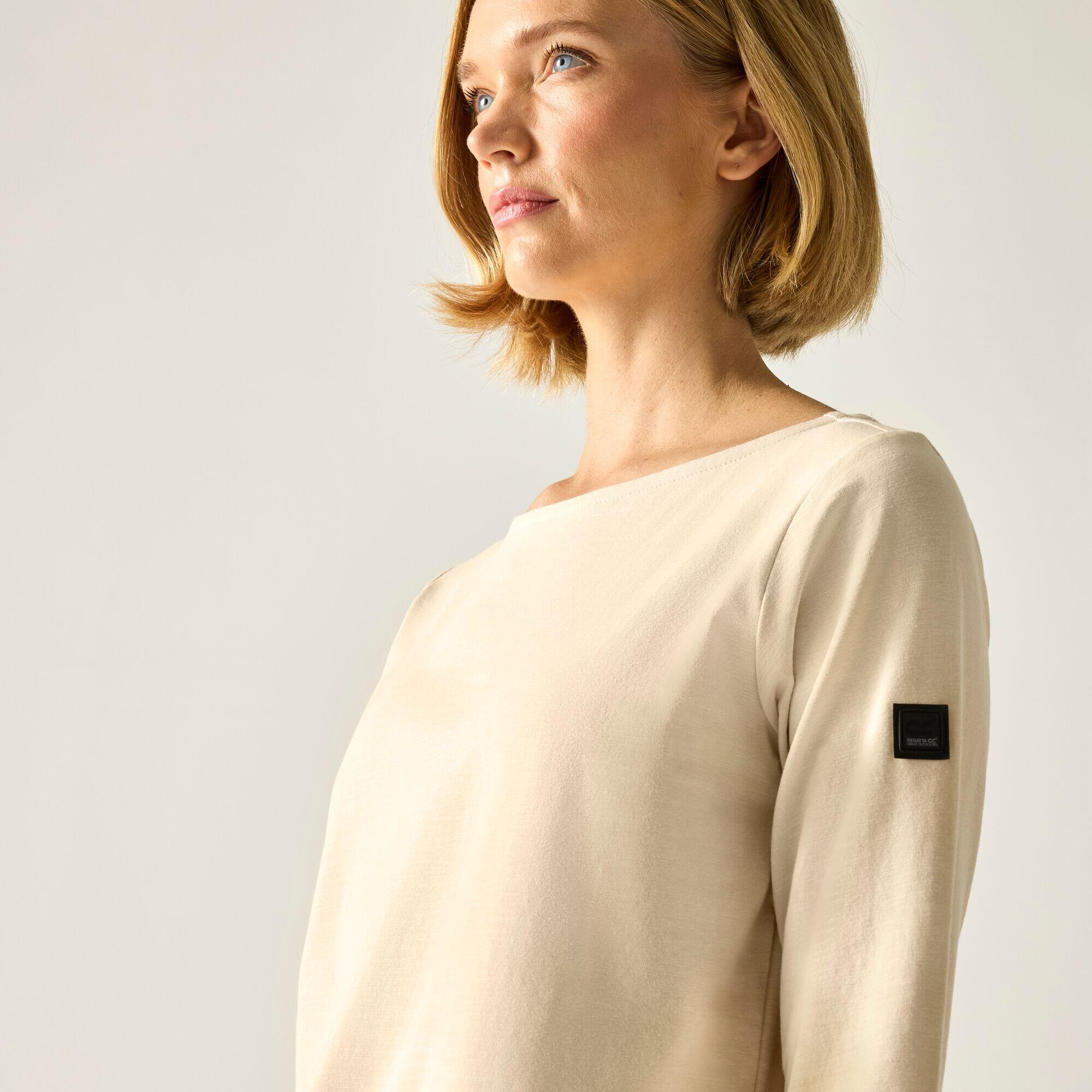 T-shirt da donna Pevia a maniche 3/4 vestibilità comoda 4/5