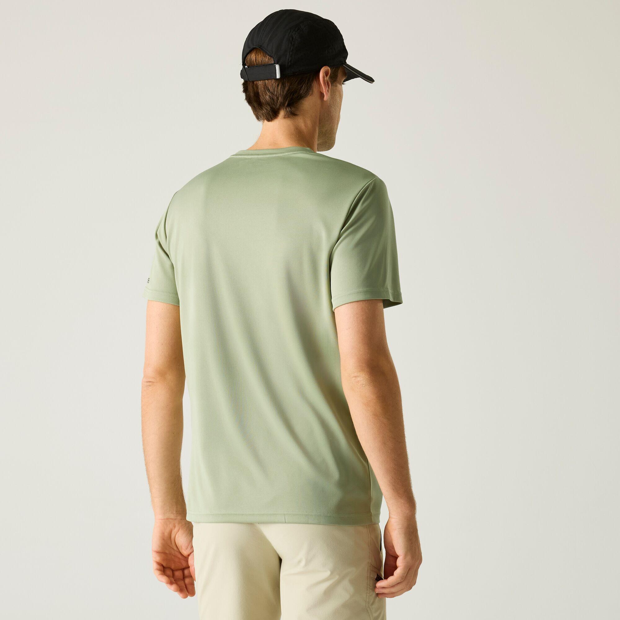 Herren Fingal Kurzarm-T-Shirt mit Slogan 2/5
