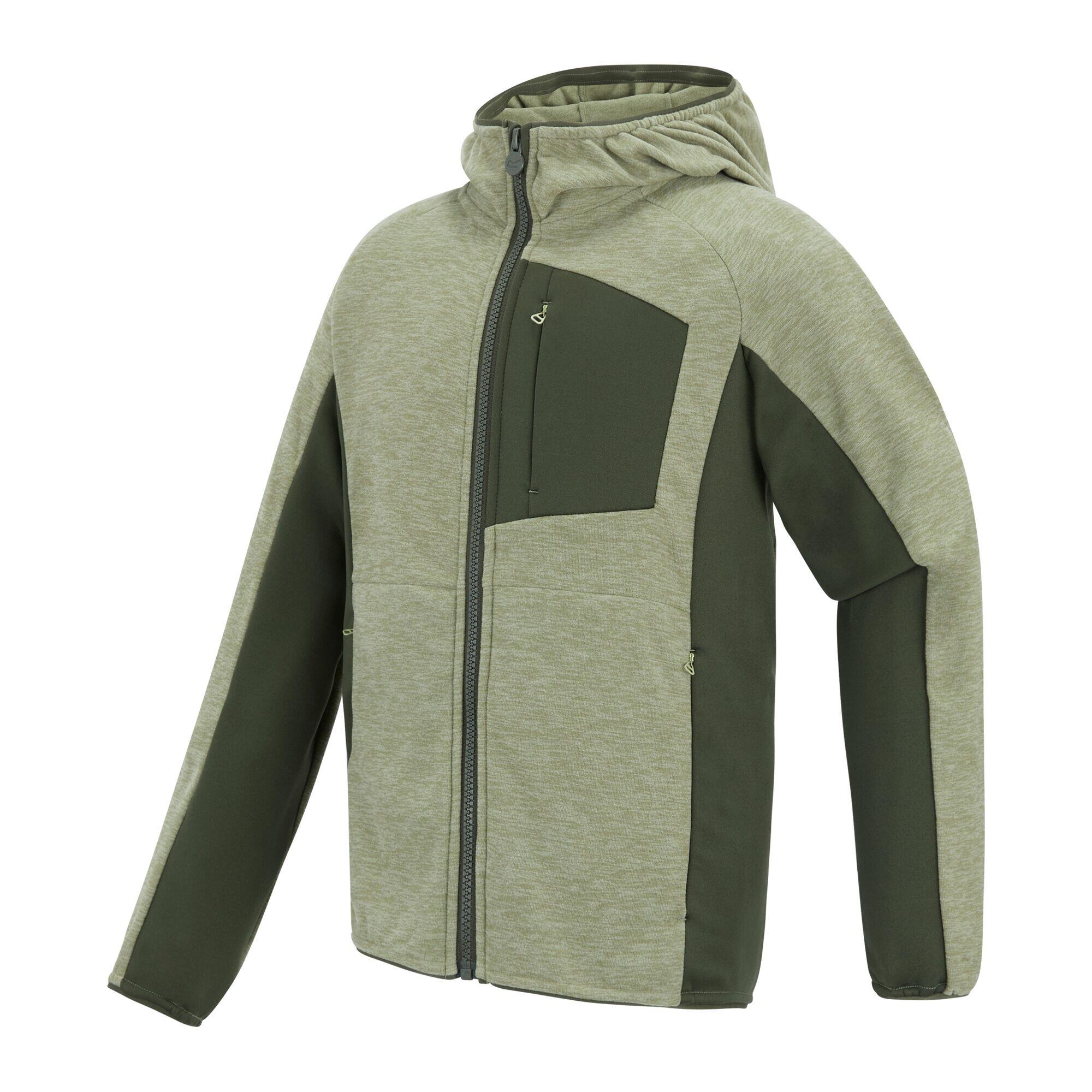 Skylar fleecevest met capuchon en volledige ritssluiting voor kinderen 3/3