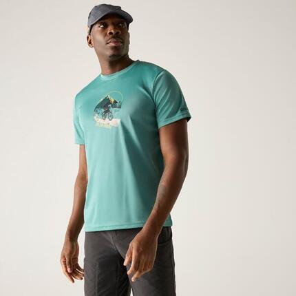 T-shirt à manches courtes pour homme Fingal avec slogan