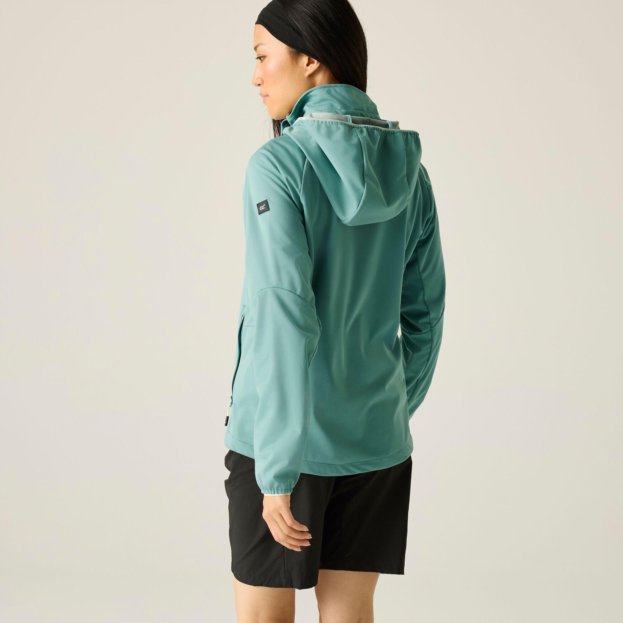 Bourda Damen-Softshelljacke mit Kapuze, winddicht und widerstandsfähig 2/5