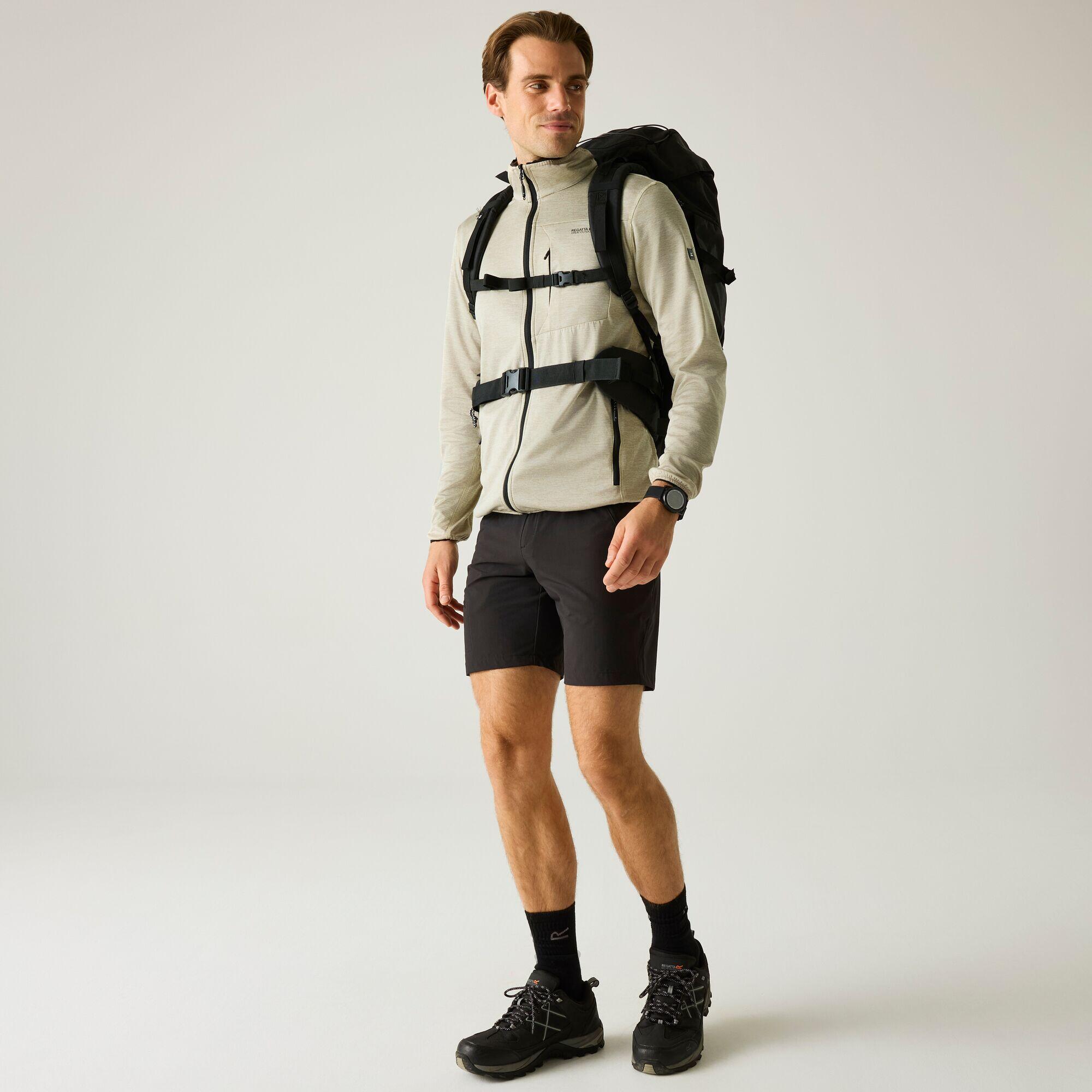 Maglia intermedia Hillden Marl con cerniera completa da uomo 3/5