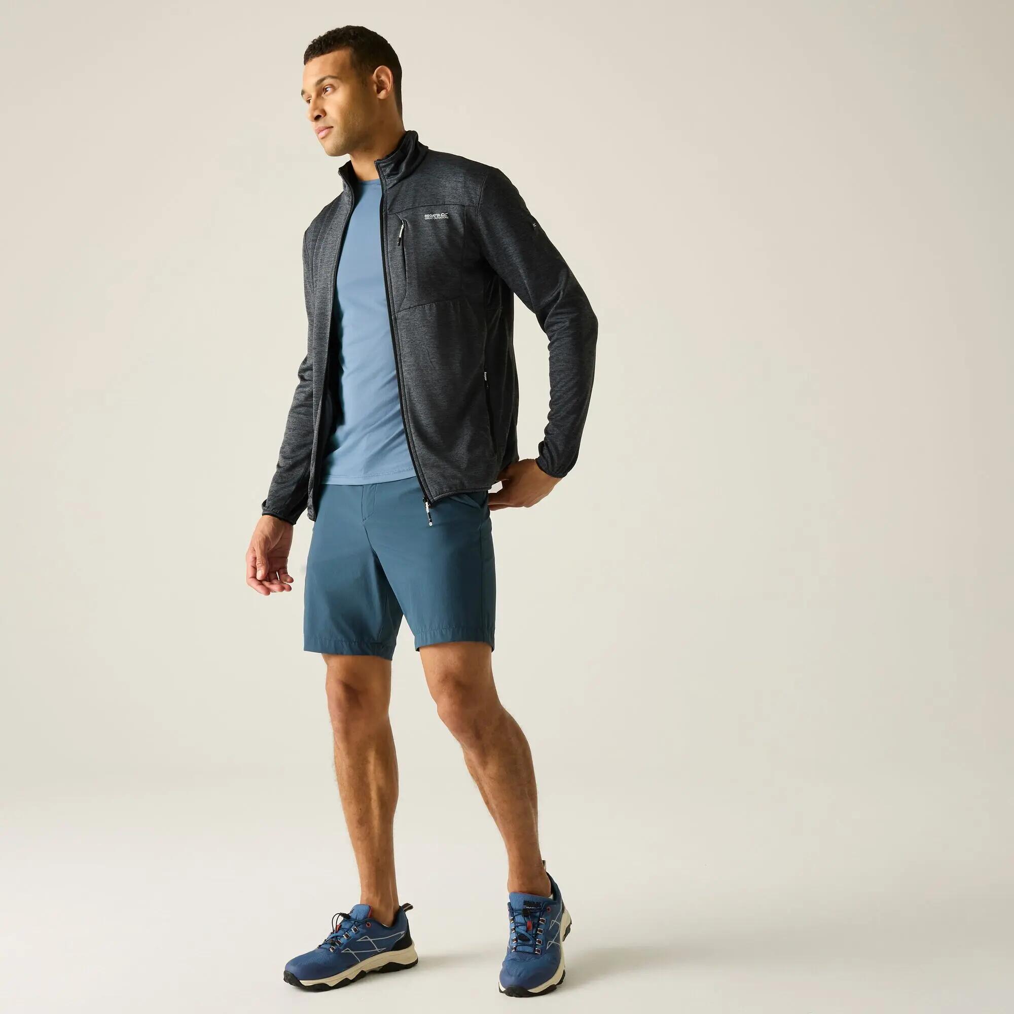 Hillden Marl Midlayer Midlayer für Herren mit durchgehendem Reißverschluss 3/5