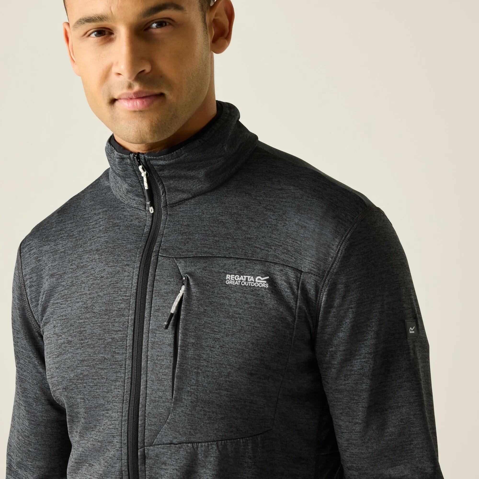 Hillden Marl Midlayer Midlayer für Herren mit durchgehendem Reißverschluss 4/5