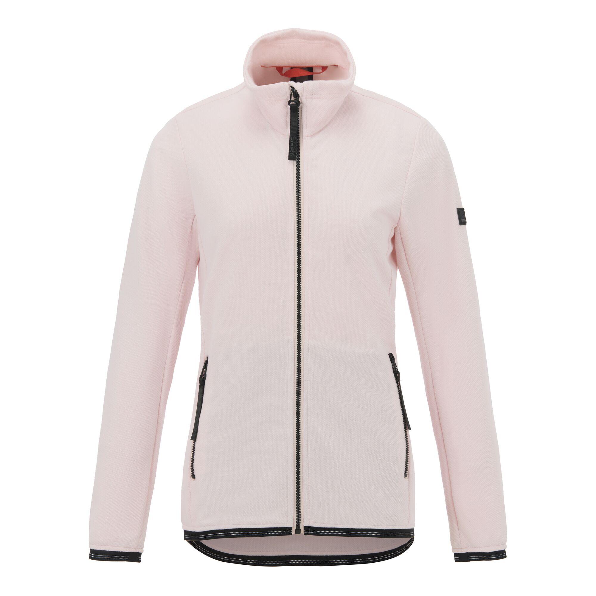 Pull polaire Mavrey pour femme, fermeture éclair intégrale, toucher doux. 5/5