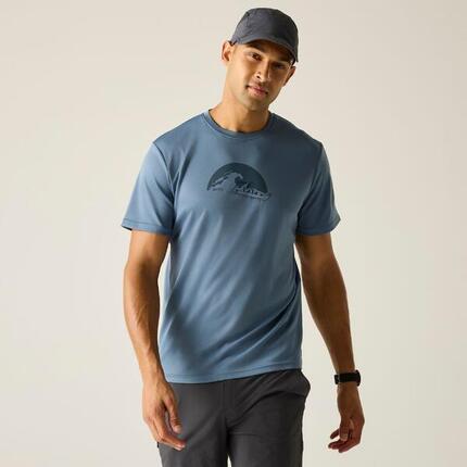 T-shirt à manches courtes pour homme Fingal avec slogan