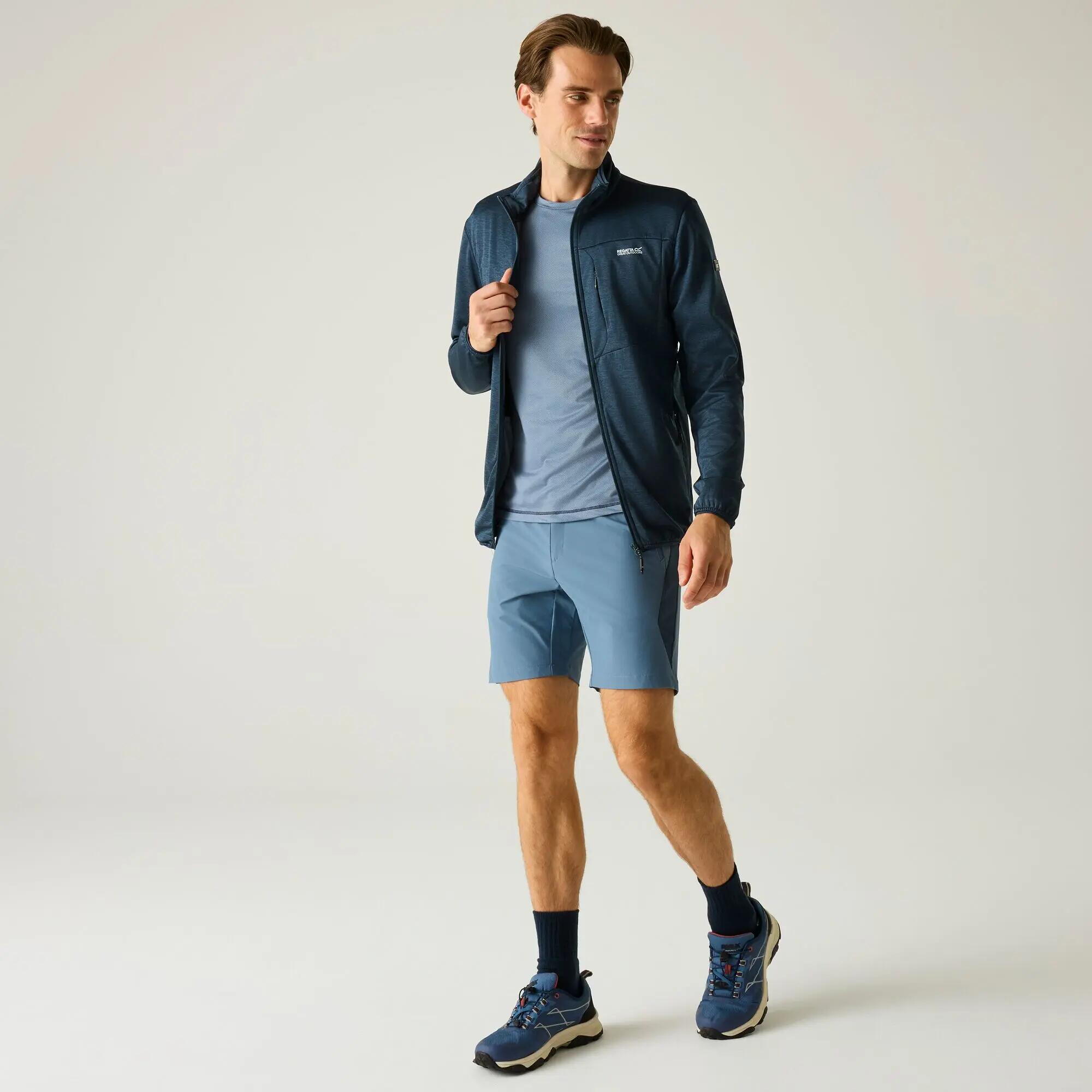 Mens Hillden Marl Full Zip Midlayer 3/5