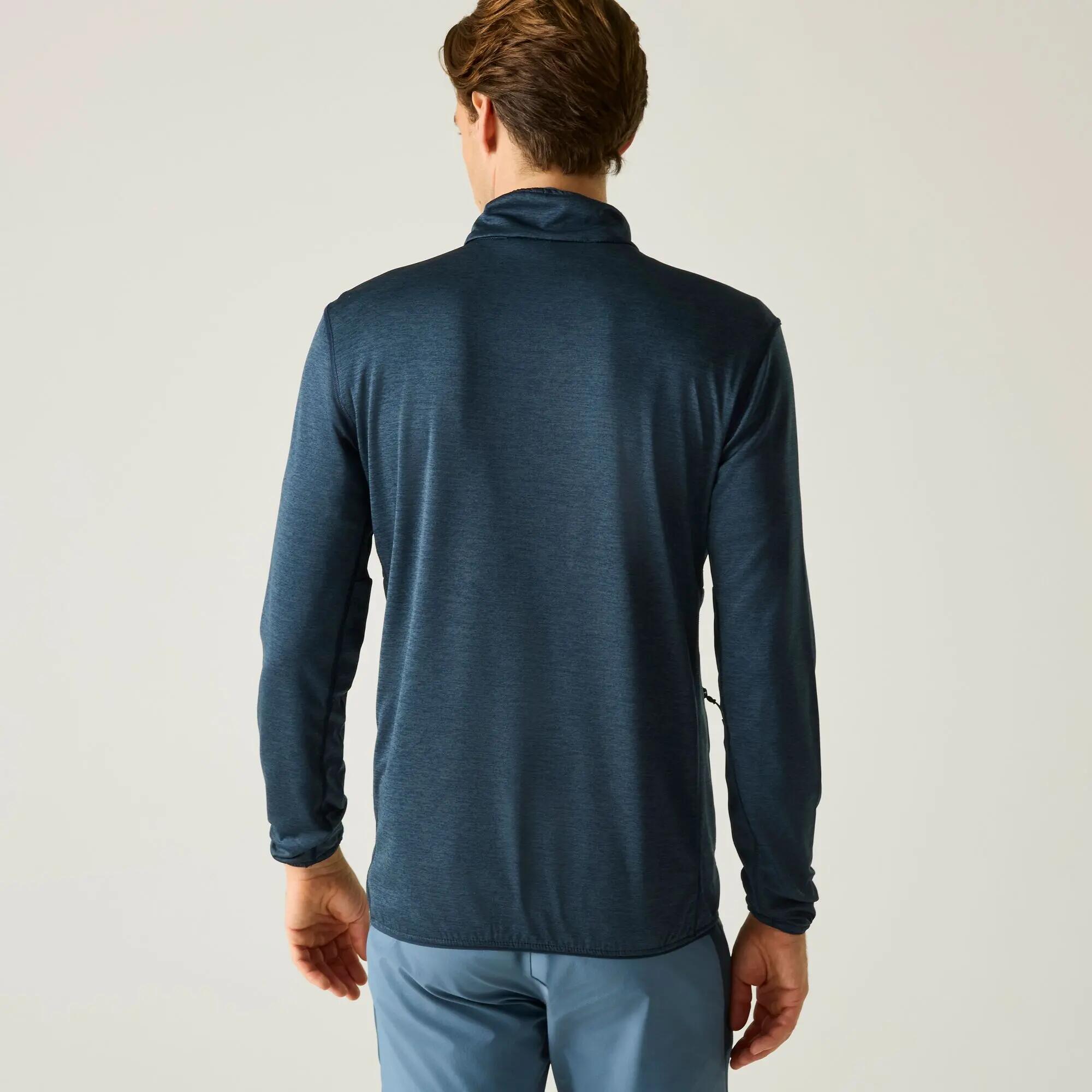 Mens Hillden Marl Full Zip Midlayer 2/5