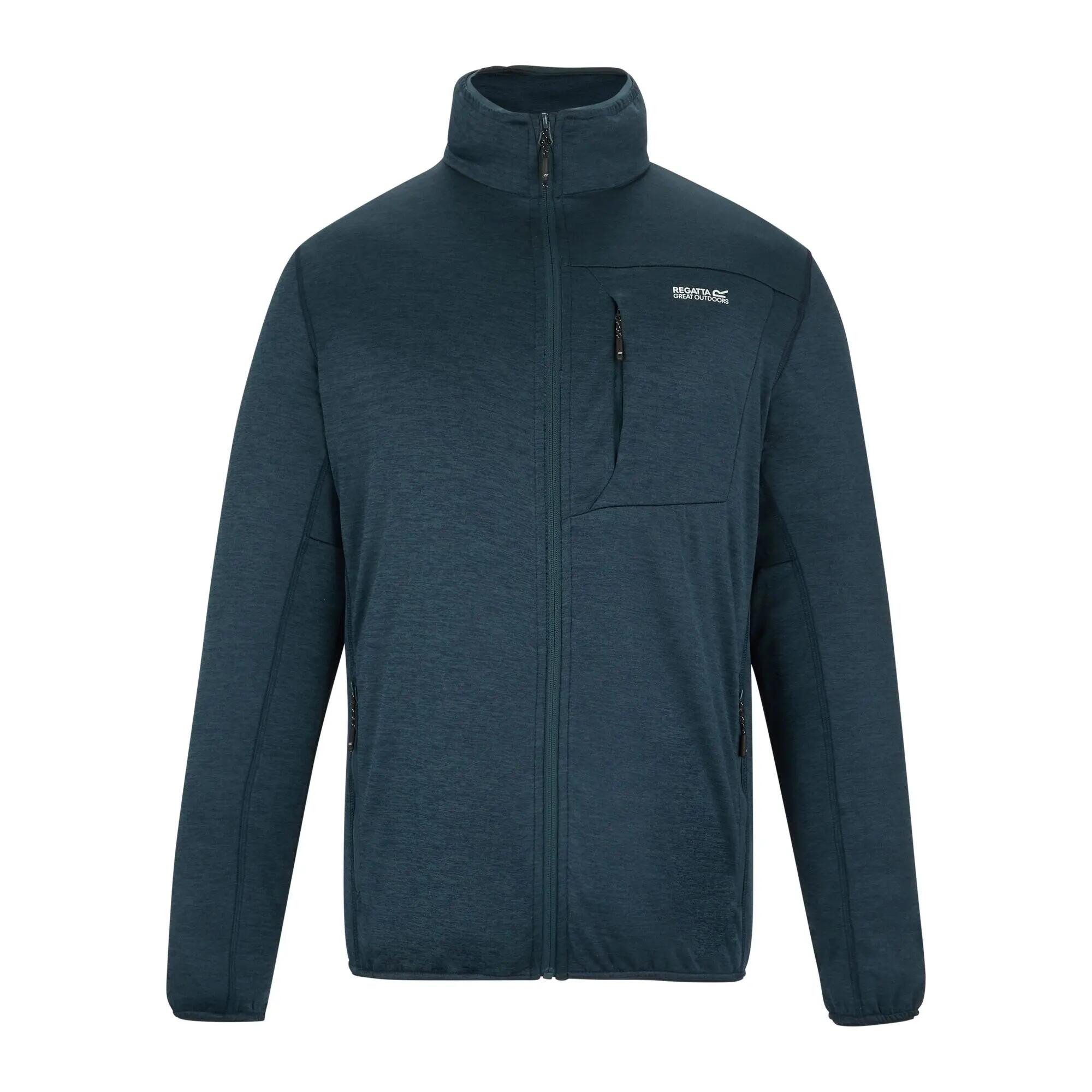 Mens Hillden Marl Full Zip Midlayer 5/5