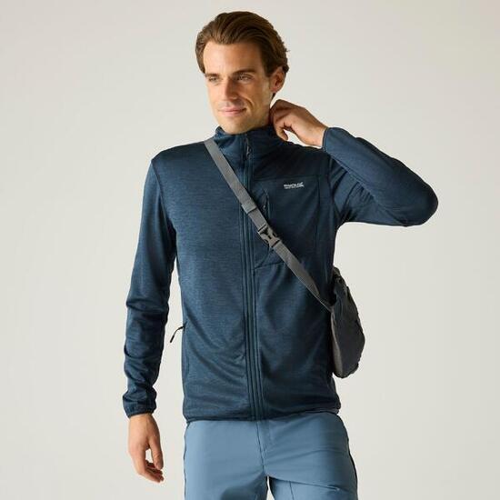 Hillden Marl Midlayer Midlayer für Herren mit durchgehendem Reißverschluss