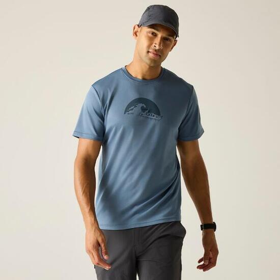 T-shirt à manches courtes pour homme Fingal avec slogan