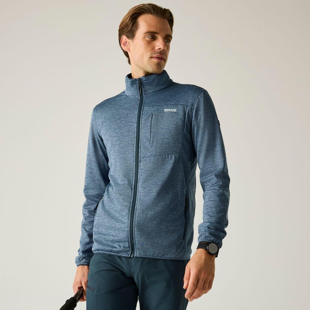 Mens Hillden Marl Full Zip Midlayer