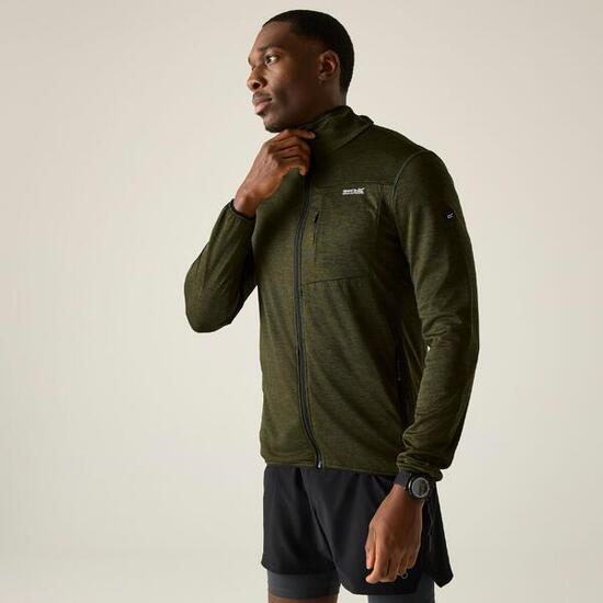 Couche intermédiaire zippée intégrale Hillden Marl pour homme