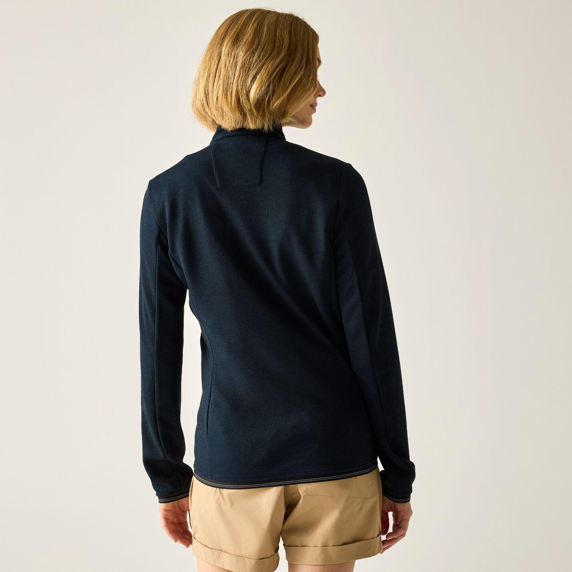 Pull polaire Mavrey pour femme, fermeture éclair intégrale, toucher doux. 2/5