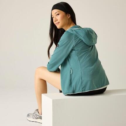 Huntdale Damen-Fleecejacke mit durchgehendem Reißverschluss und Kapuze