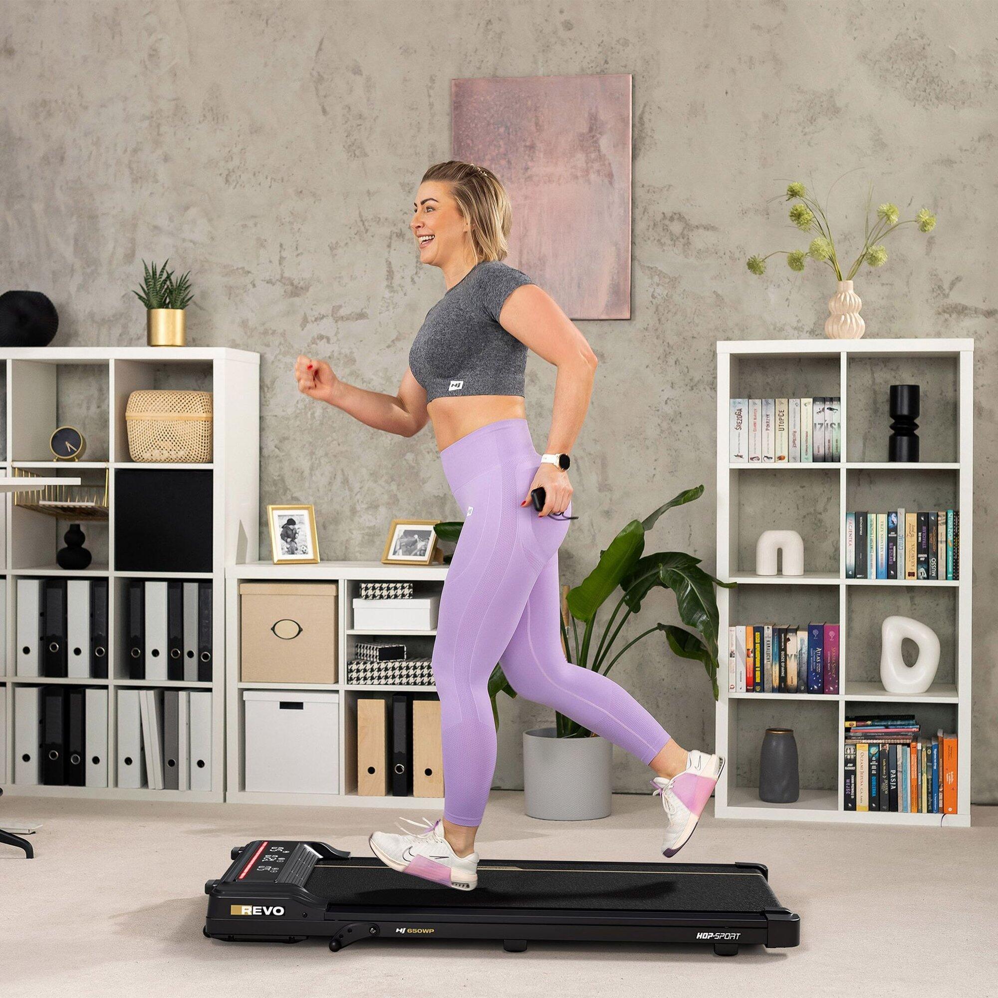Elektrický běžecký pás na chůzi Hop-Sport Revo Walking Pad 7/7