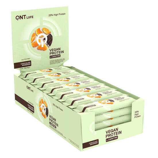 Barres protéinées vegan - Vegan Protein Bar - Chocolat Mandarine