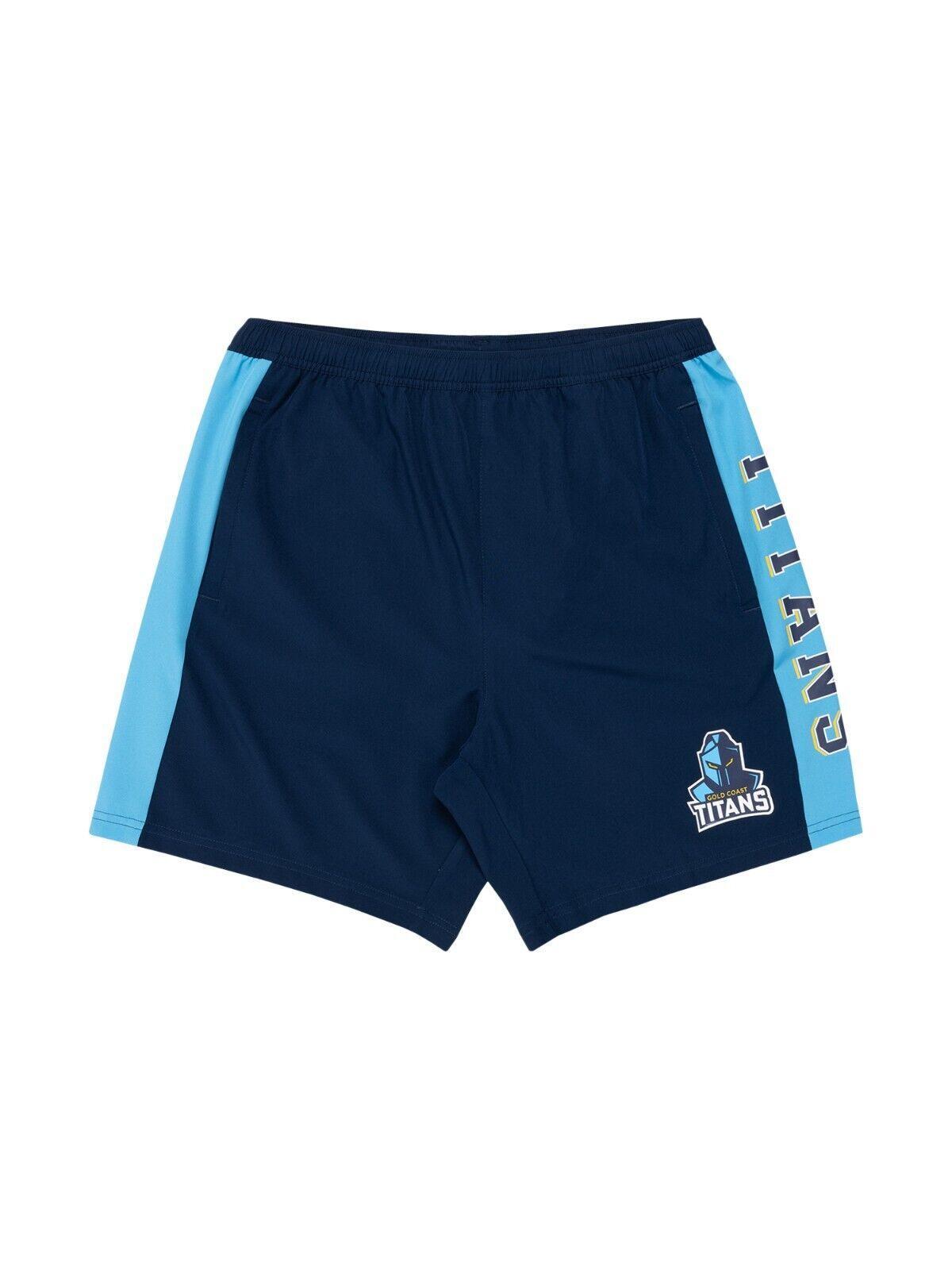 NRL Panel Performance Shorts - Gold Coast Titans - Supporter - Adult - Mens