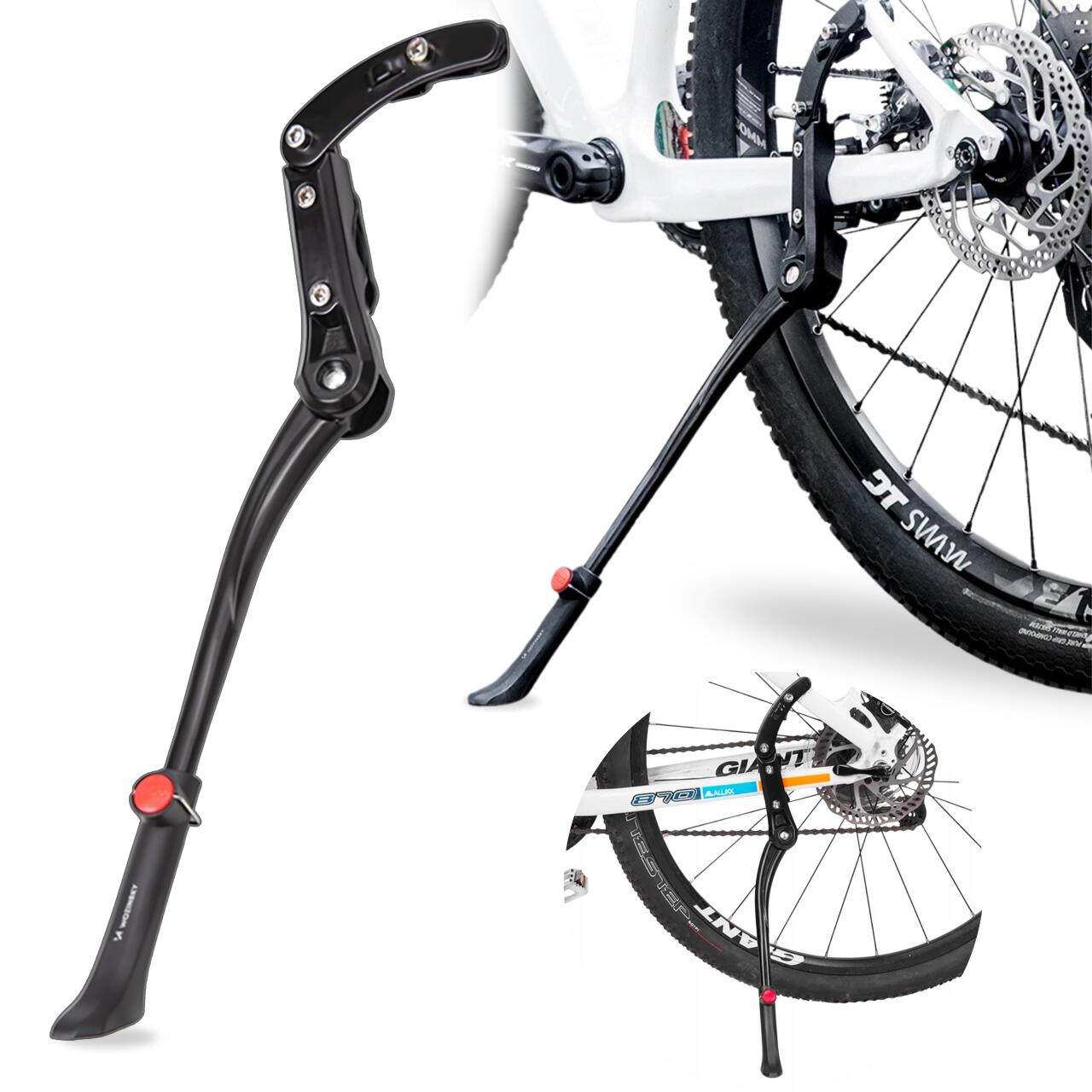 Suport de bicicletă reglabil din aluminiu Wozinsky