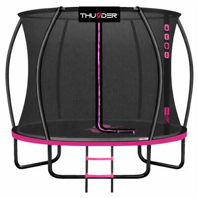 Trampoline voor kinderen voor in de tuin thunder inside ultra 6ft 183cm roze
